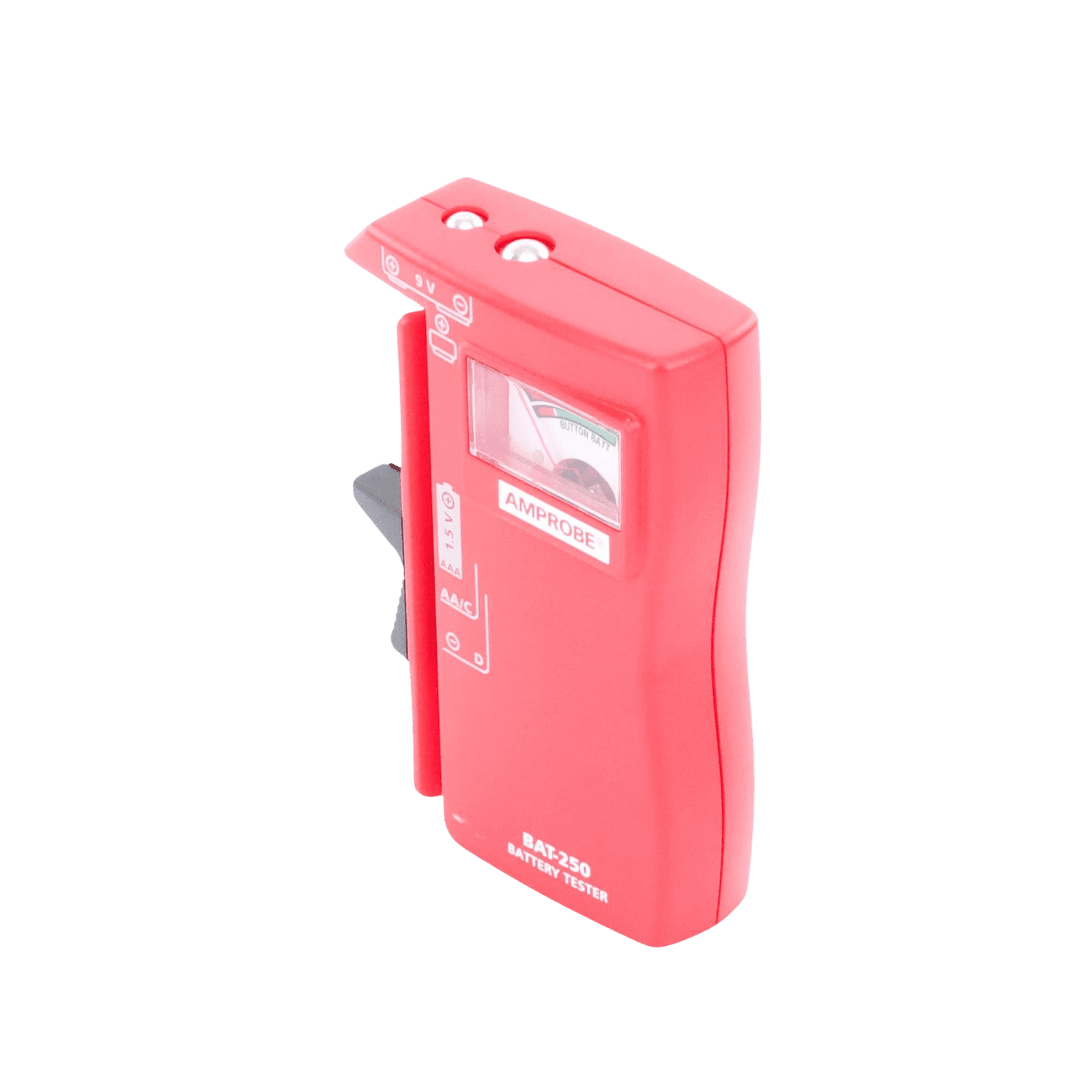 Probador de Baterías 9 Vcc / 1.5 Vcc [AA-AAA-C-D] BAT-250 - AMPROBE