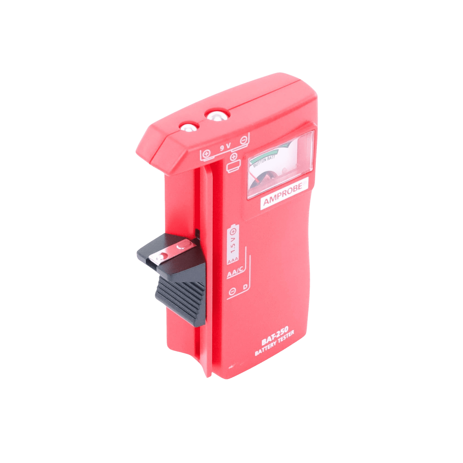 Probador de Baterías 9 Vcc / 1.5 Vcc [AA-AAA-C-D] BAT-250 - AMPROBE