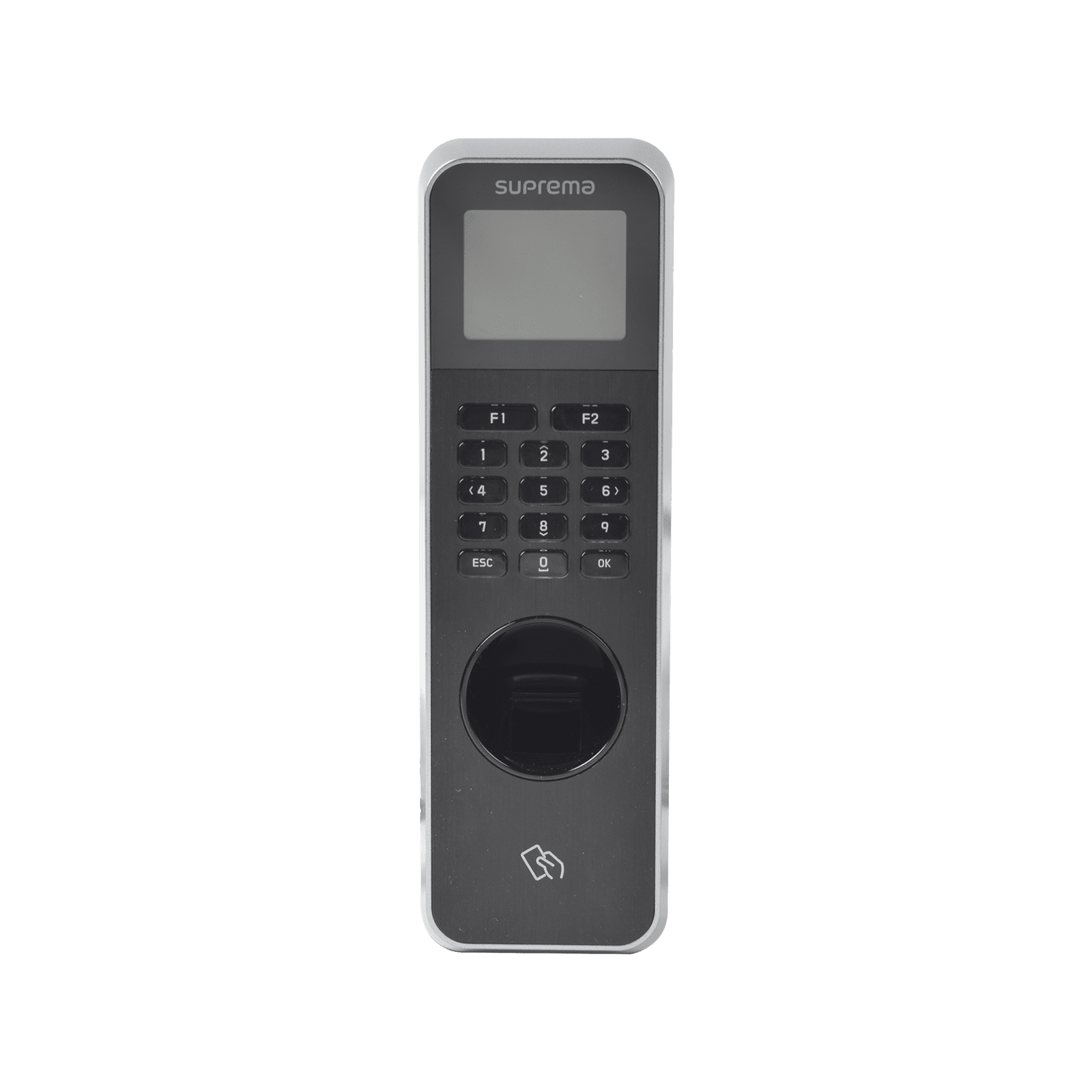 Lector de Huella IP67 Con Teclado y Lector de Tarjetas RFID(125kHz EM & 13.56MHz MIFARE, MIFAREPlus, DESFire/EV1), y BLUETOOTH, Uso para Control de Acceso y Asistencia BLN2-ODB - SUPREMA