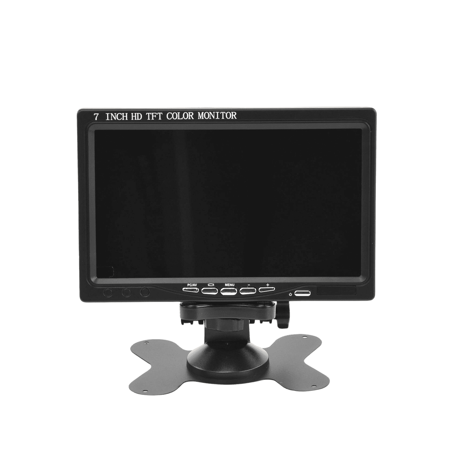 Monitor 7″ TFT-LCD ideal para colocar en vehículos o DVR/NVR.  Entradas de video HDMI, VGA y RCA (CVBS) BMG7030H - SYSCOM