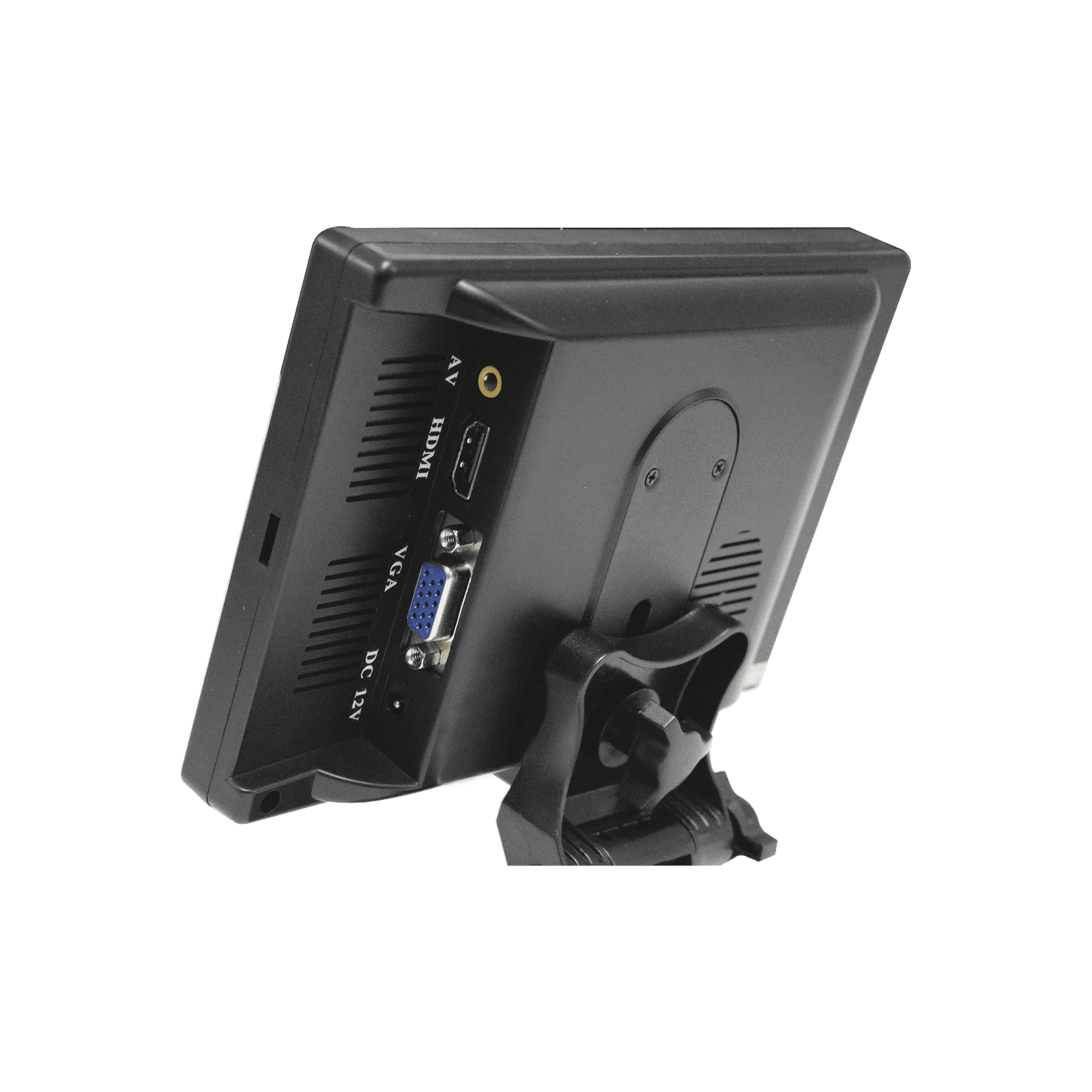 Monitor 7″ TFT-LCD ideal para colocar en vehículos o DVR/NVR.  Entradas de video HDMI, VGA y RCA (CVBS) BMG7030H - SYSCOM