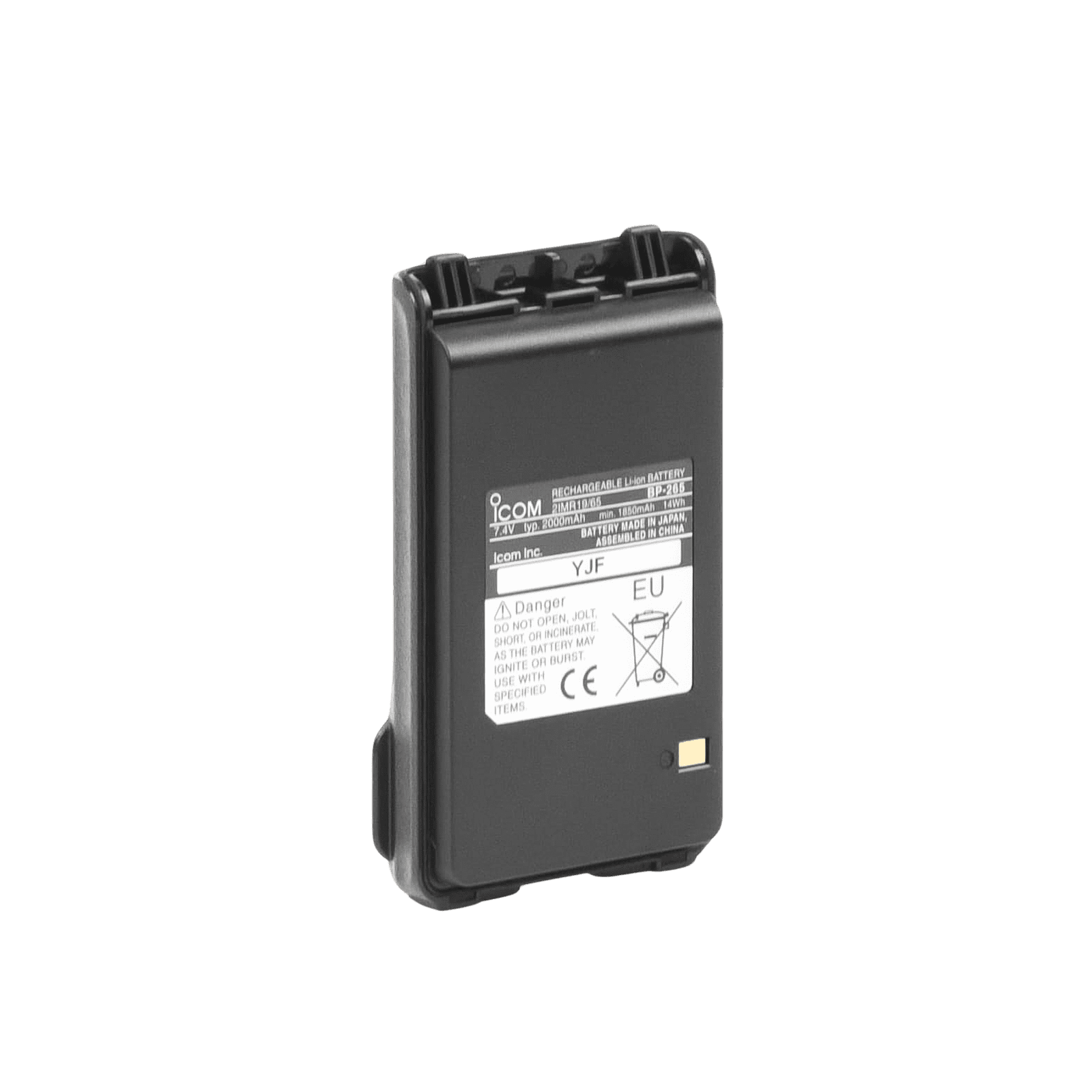 Batería Li-Ion, de 1900 mAh, para radios IC-F3003/4003, F3103D/4103D, F3210D/4210D BP-265 - ICOM