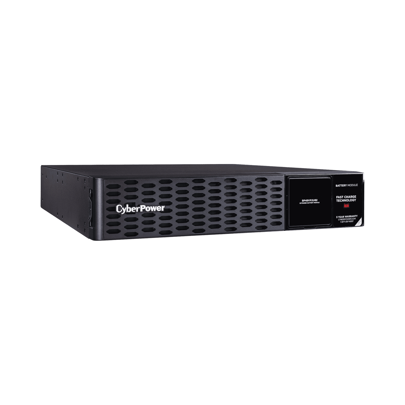 Módulo de Baterías Externas para Extensión de Tiempo de Respaldo, Compatible con UPS: PR1500RTXL2U, PR2200RTXL2U y PR3000RTXL2U BP48VP2U02 - CyberPower