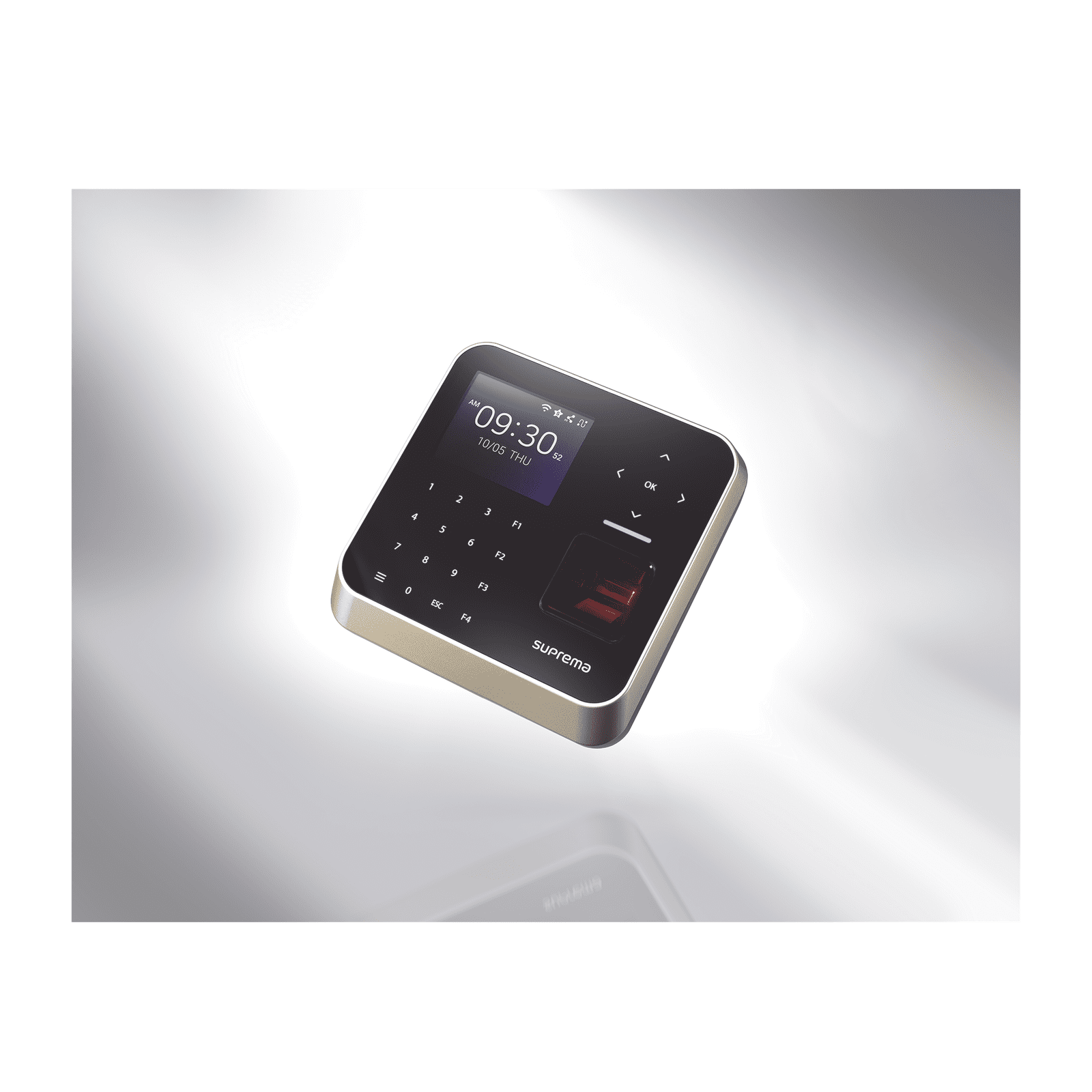 Lector de huella con Inteligencia Artificial, mas exacto, Uso para Control de acceso y Tiempo y Asistencia BS2AOAPWB - SUPREMA