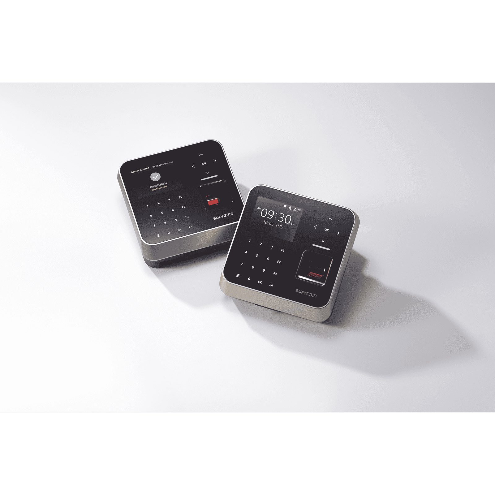 Lector de huella con Inteligencia Artificial, mas exacto, Uso para Control de acceso y Tiempo y Asistencia BS2AOAPWB - SUPREMA