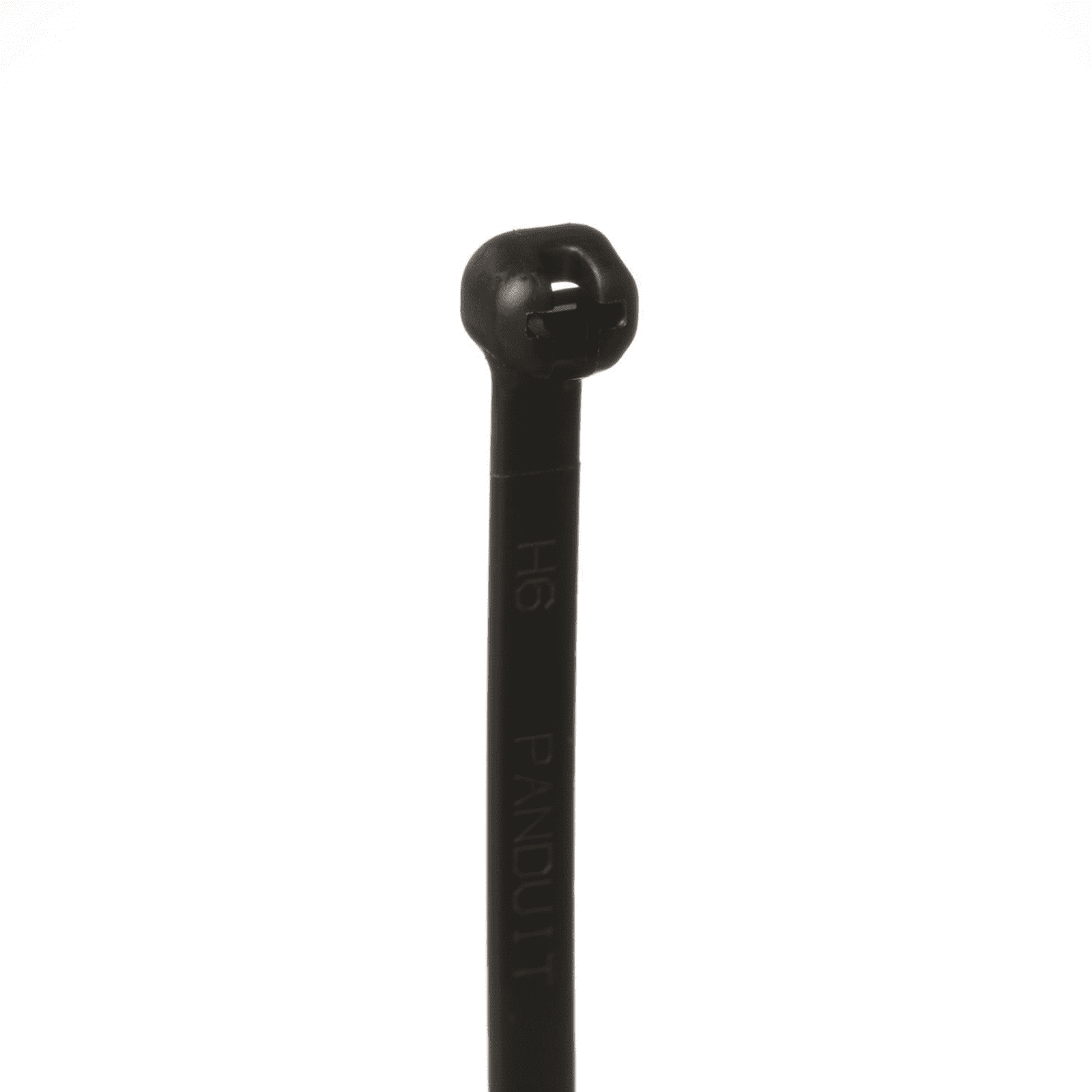 Cincho de Nylon 6.6 Dome-Top®, Con Lengüeta de Bloqueo de Acero Inoxidable, 203 mm largo x 4.7mm ancho, Color Negro, Exterior Resistente a Rayos UV, Paquete de 100pz BT2S-C0 - PANDUIT