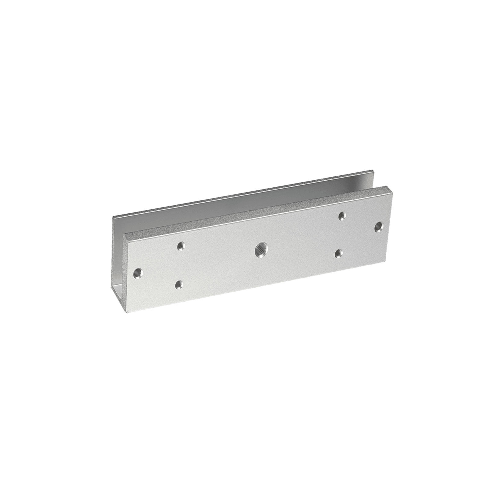 Montaje en U para puerta de vidrio compatible con chapa magnética MAG350S y MAG350NLED BU350S - AccessPRO