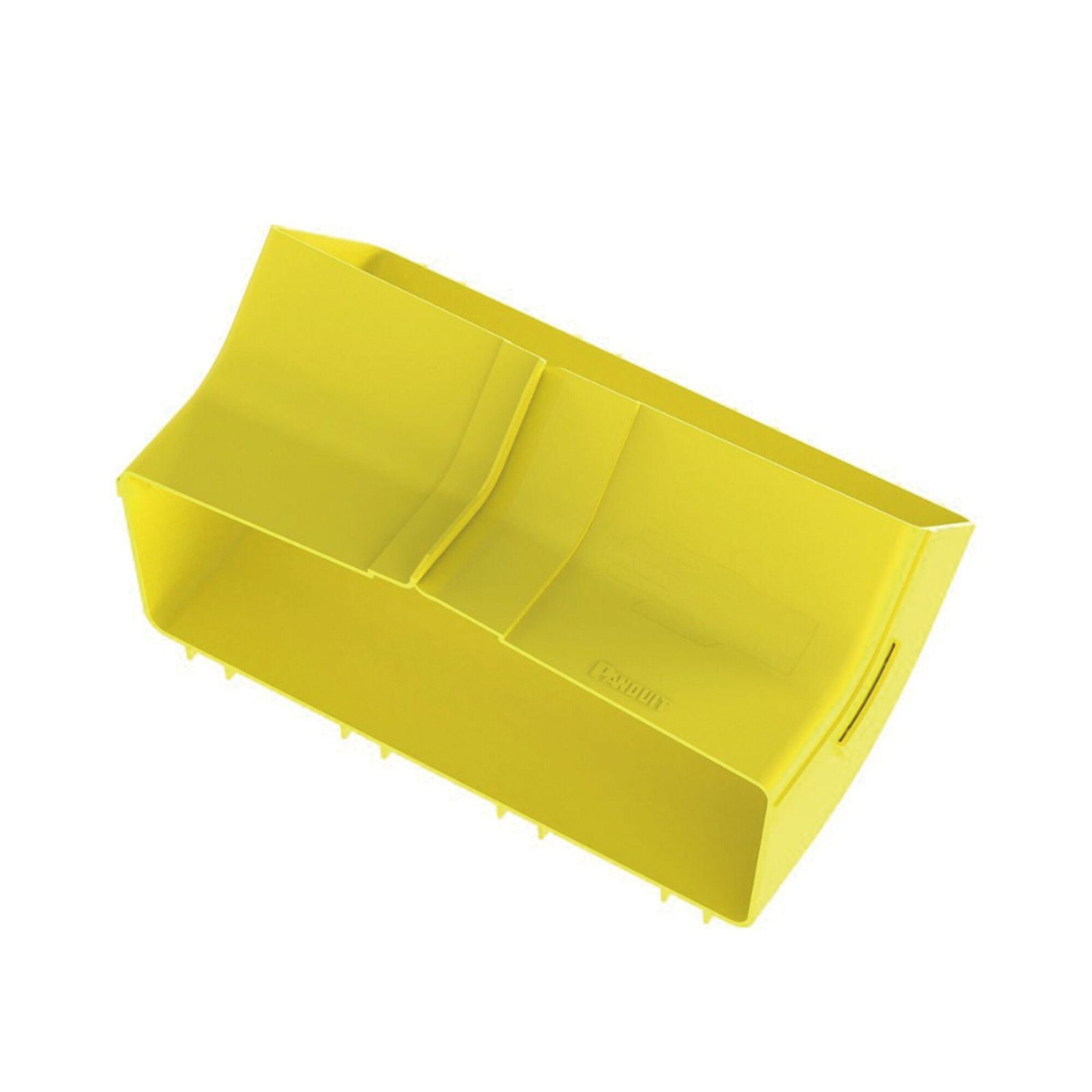 Bajada Vertical Interior de 45º con Tapa, Para uso con Canaletas 12X4 FiberRunner™, Color Amarillo FRIV4512X4LYL - PANDUIT