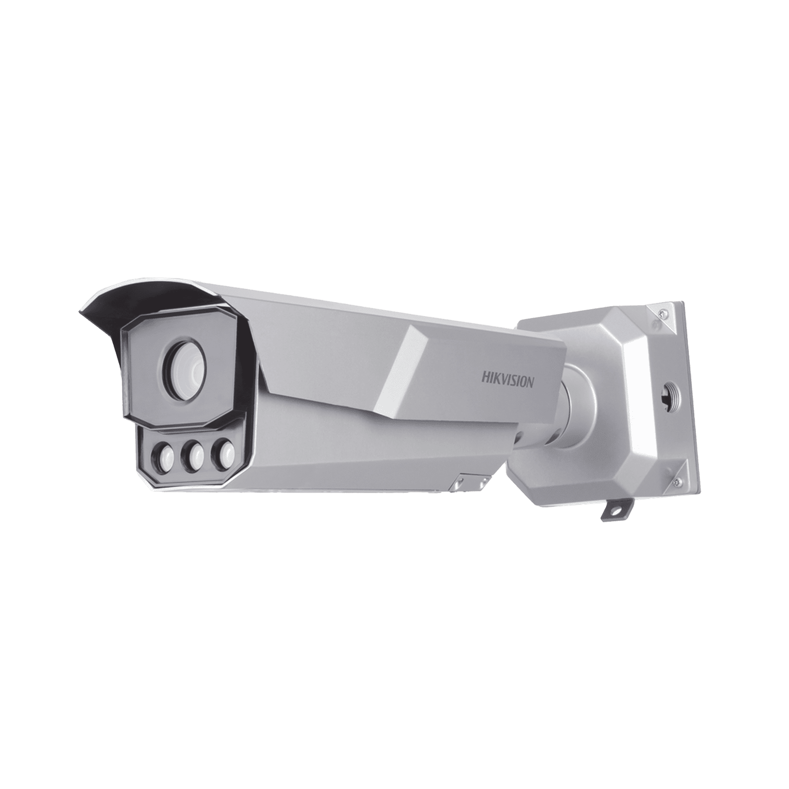 Bala IP 4 Megapixel / ANPR / Reconocimiento y Captura de Placas Vehiculares para Trafico de Alta Velocidad / DARKFIGHTER / WDR 140 dB / IP67 / IK10 / Lente Mot. 8 a 32 mm / 40 mts IR / MicroSD IDS-TCM403-BI(G)/POE/0832 - HIKVISION