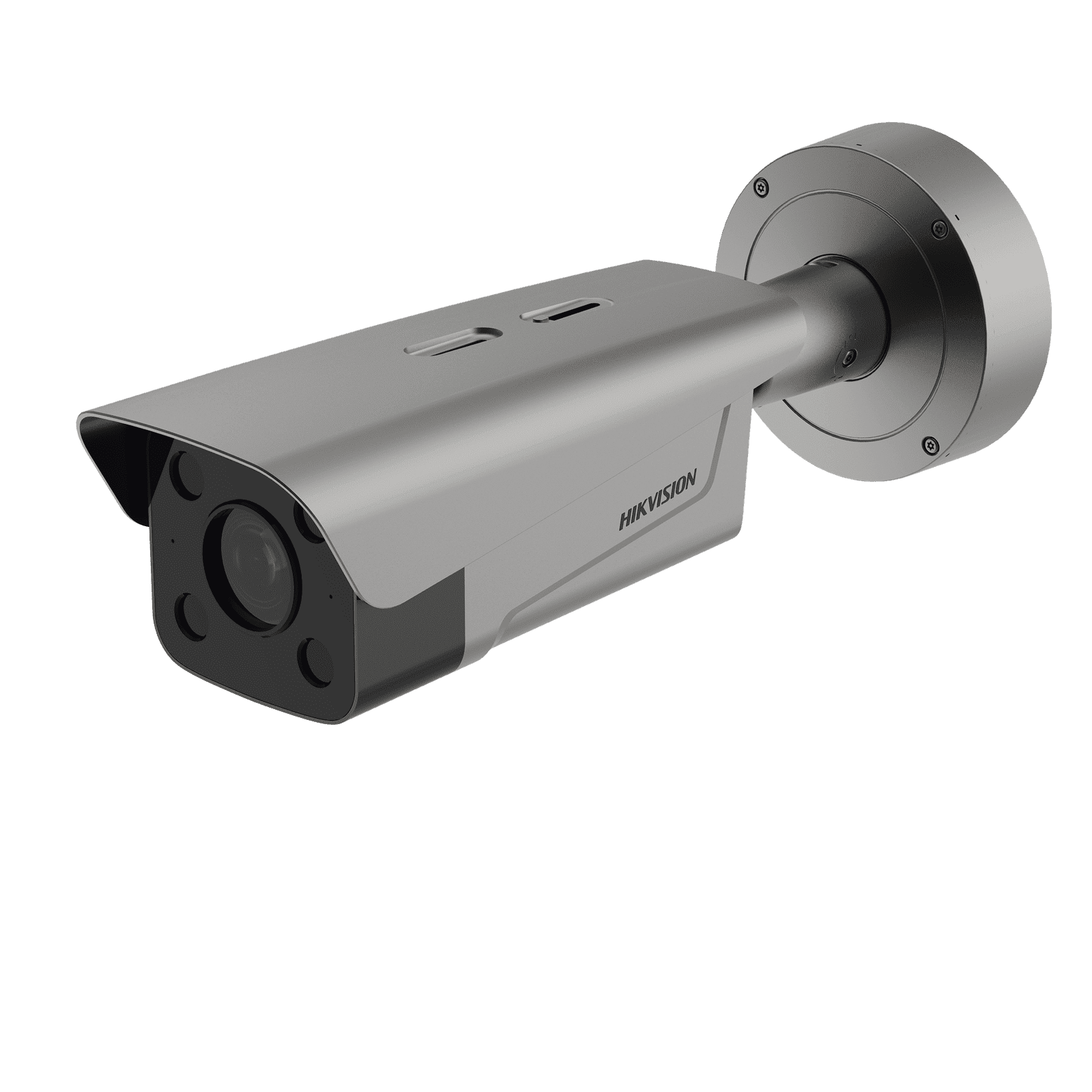 Bala IP 4 Megapíxel ANPR para Control de Acceso / Lente Mot. 2.8 mm – 12 mm / Conteo de Vehículos / ANPR /IP67 / IK10 / PoE / Algoritmo Intercambiable DS-TCG406-E - HIKVISION