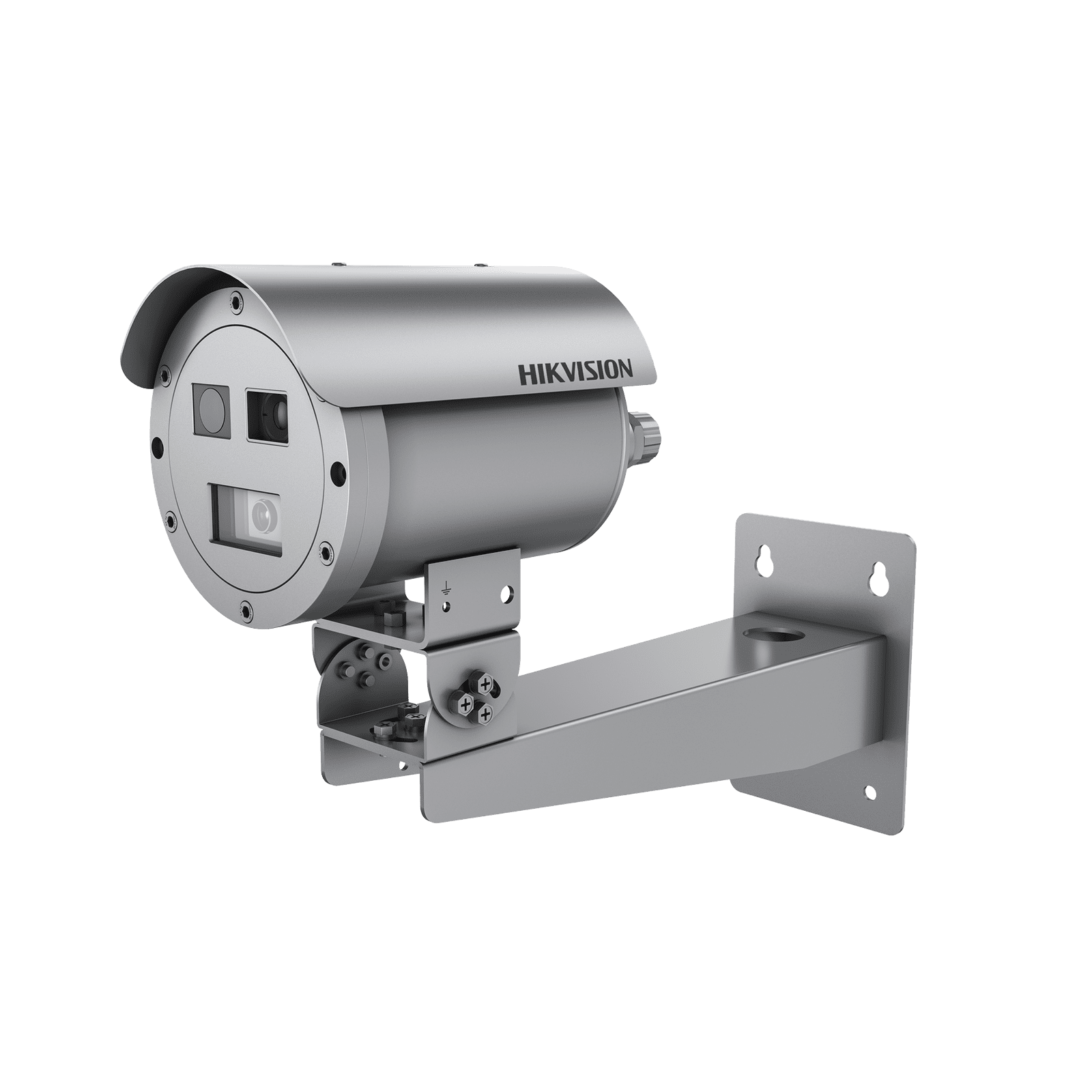 Bala IP Térmica Dual / Termico 7 mm (256 X 192) + Óptico 4 mm (4 MP) / Termométrica / Detección de Temperatura / IP68 / 30 mts IR / Antiexplosión / Anticorrosión DS-2TD2568T-15/G0/T1Y - HIKVISION