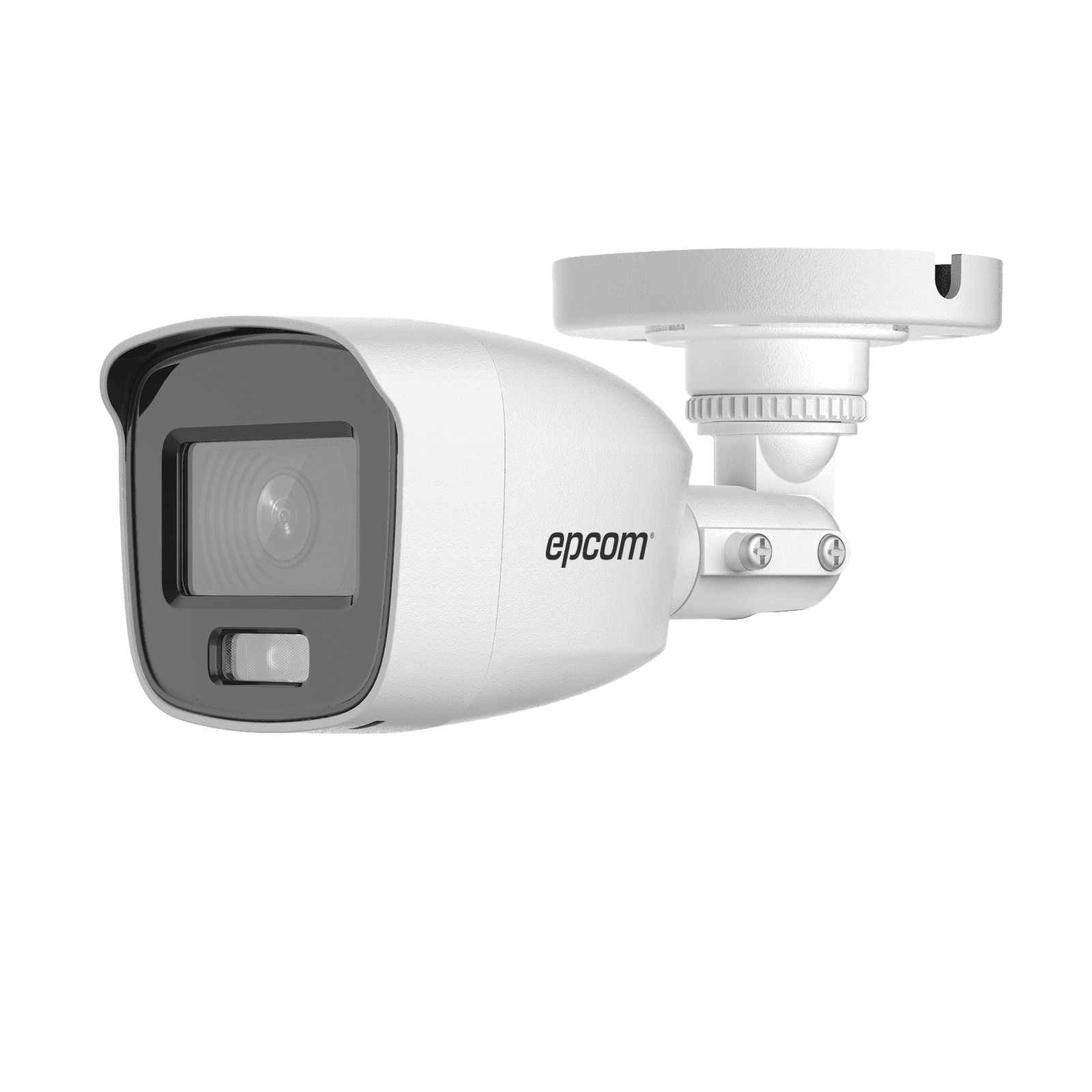 Bala TURBOHD 2 Megapíxel (1080p) / Lente 2.8 mm / ColorVu / Microfono Integrado / Imagen a Color 24/7 / Policarbonato / Luz Blanca 20 mts / Exterior IP66 / TVI-AHD-CVI-CVBS / dWDR B8-TURBO-PC/A - EPCOM PROFESSIONAL