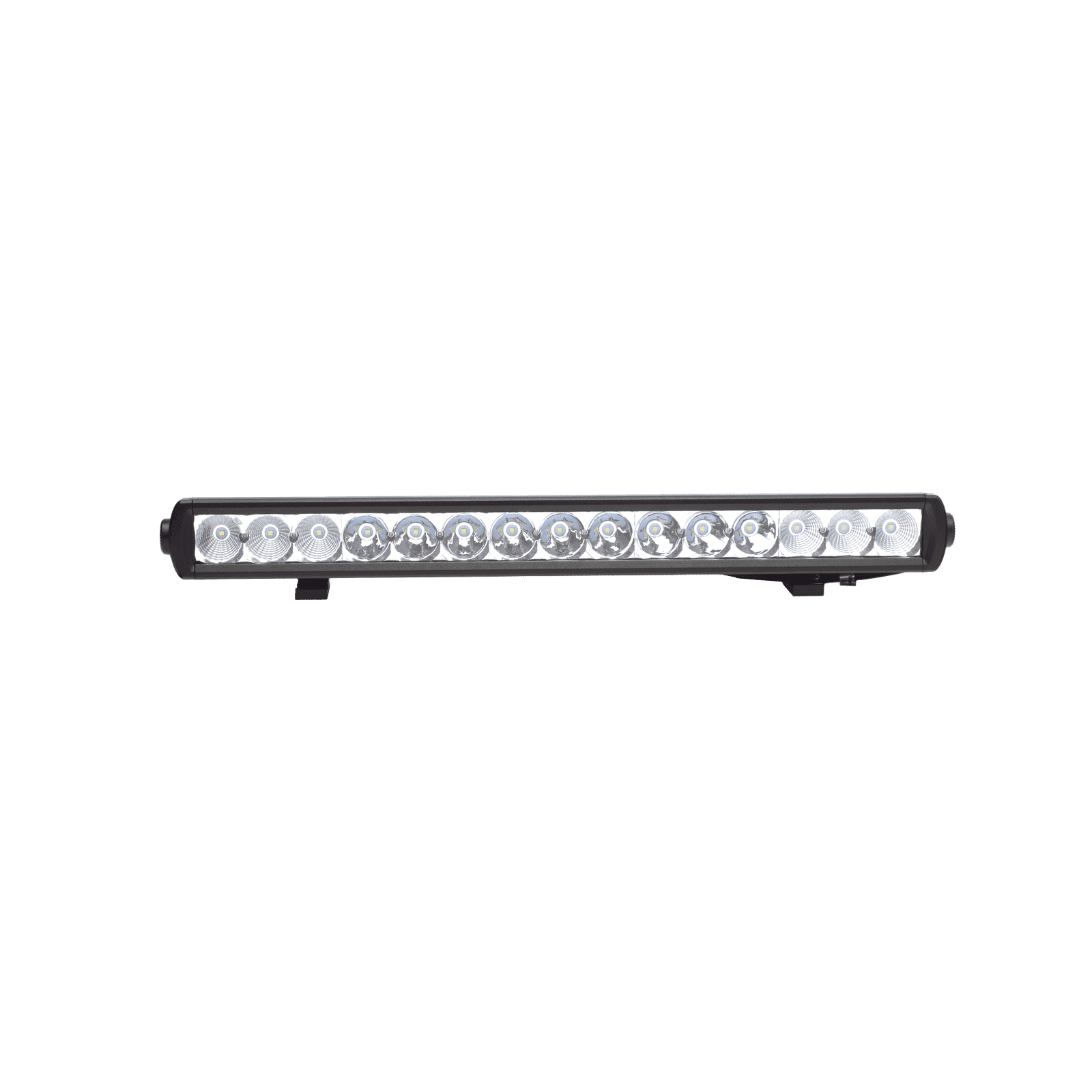 Barra LED color claro de una fila, 12-24 Vcc, 20 pulgadas de largo, 2175 lúmenes, Montaje Permanente EW3120 - ECCO