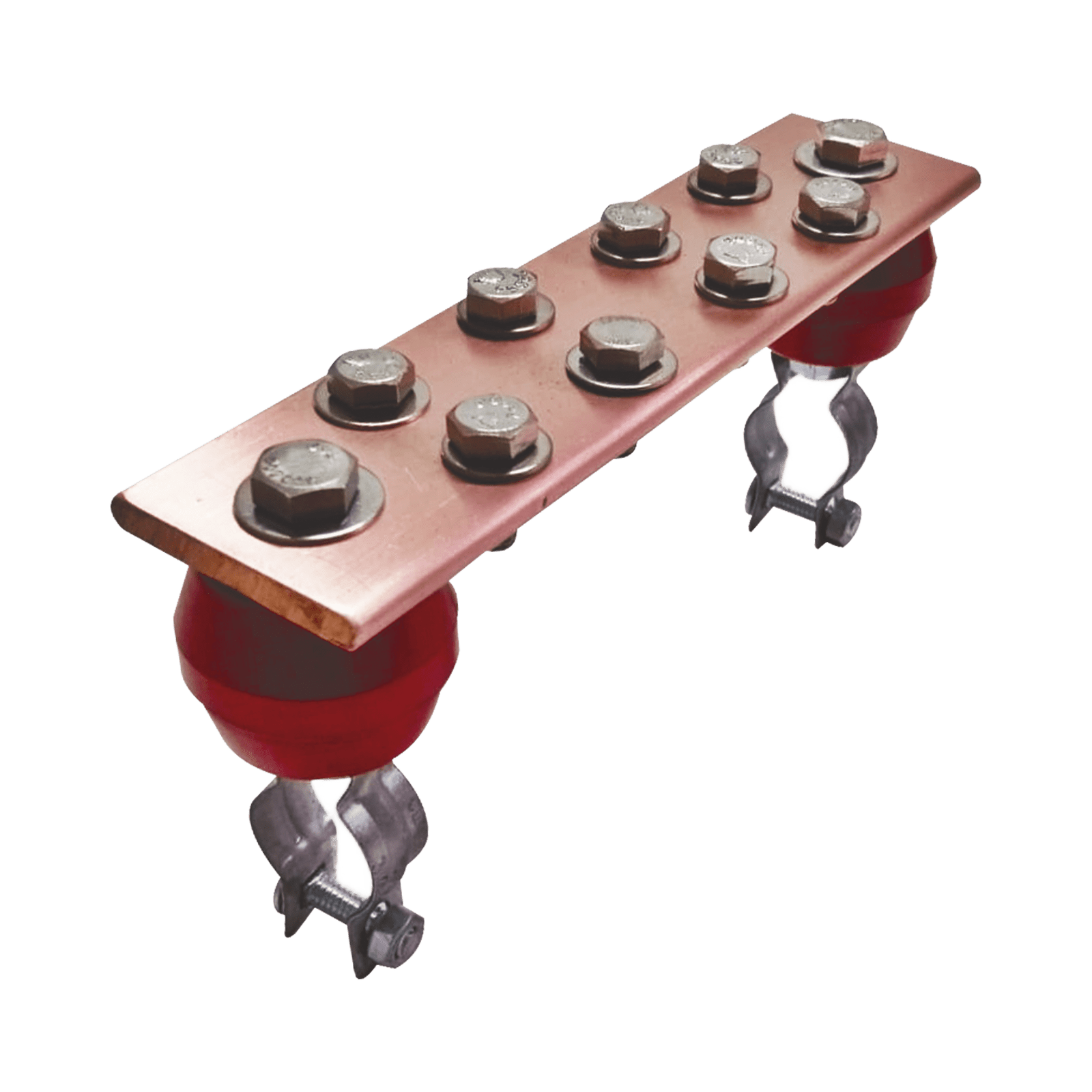 Barra de Unión con 1000 A de Capacidad. Incluye Montaje para Torre y Aisladores. LP-BU-TZ - LINKEDPRO BY EPCOM