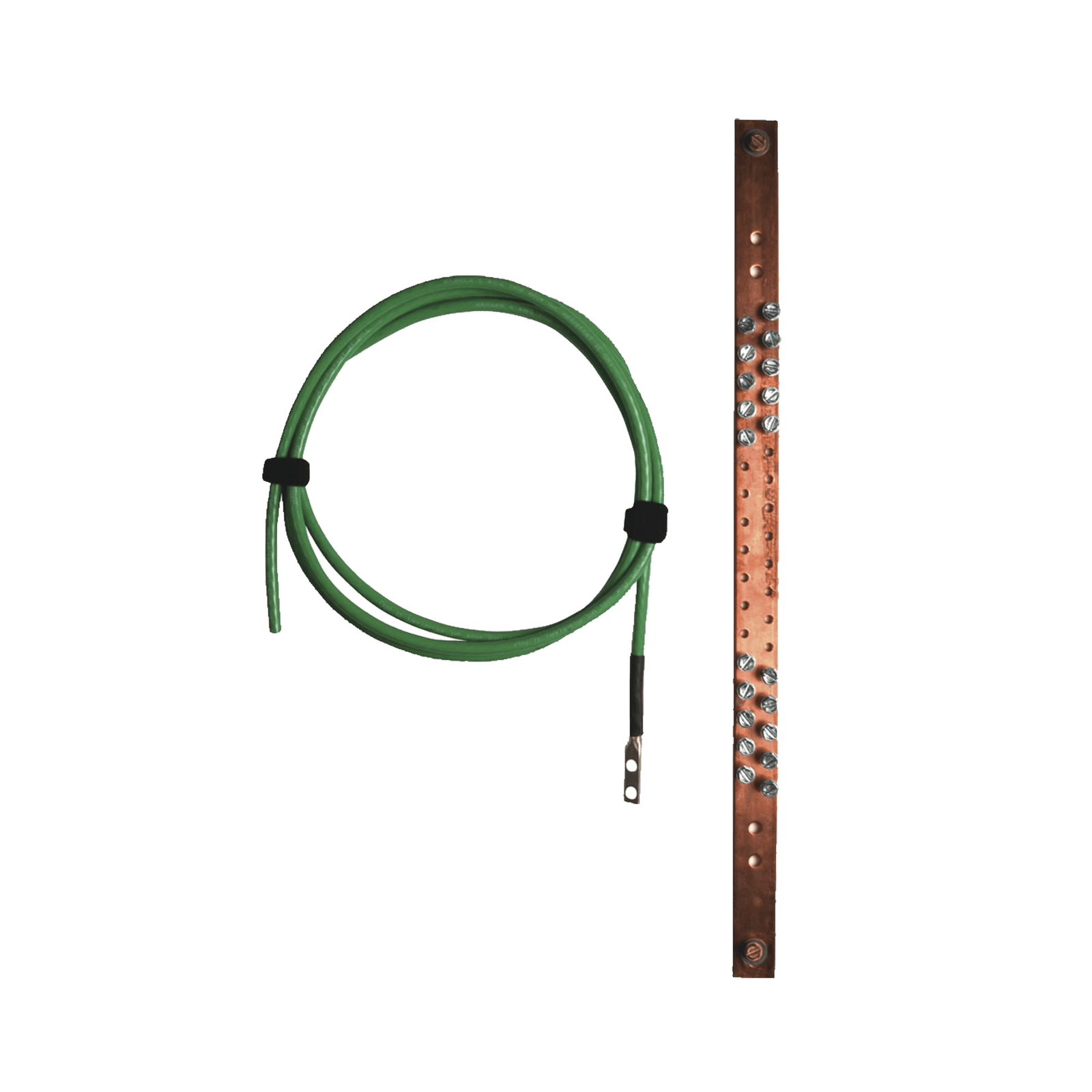 Barra de cobre de puesta a tierra para Gabinetes y Rack’s de Telecomunicaciones, de 19in VP-GRD - SIEMON