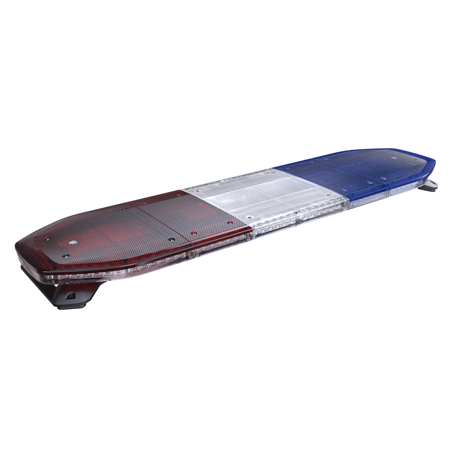 Barra de luces LED de 48″, 216 LED, Dual Color, Programable,  Rojo/Azul/Ámbar/Claro, Ideal para Equipar Unidades de Seguridad Publica con Domos Rojo, Claro y Azul SP216 - SIGNALPRO