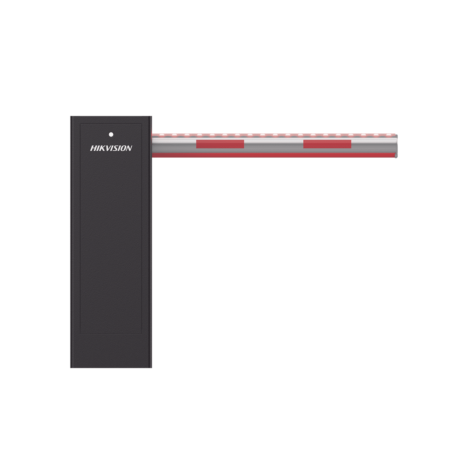 Barrera Vehicular DERECHA / Brazo Iluminado Rojo/Verde de 4 mts Incluido  / 3 Seg para Apertura / Cierre Automático con Tiempo Configurable / 2,500,000 MCBF / Compatible con Cualquier Control de Acceso DS-TMG300-DR/A(4M) - HIKVISION
