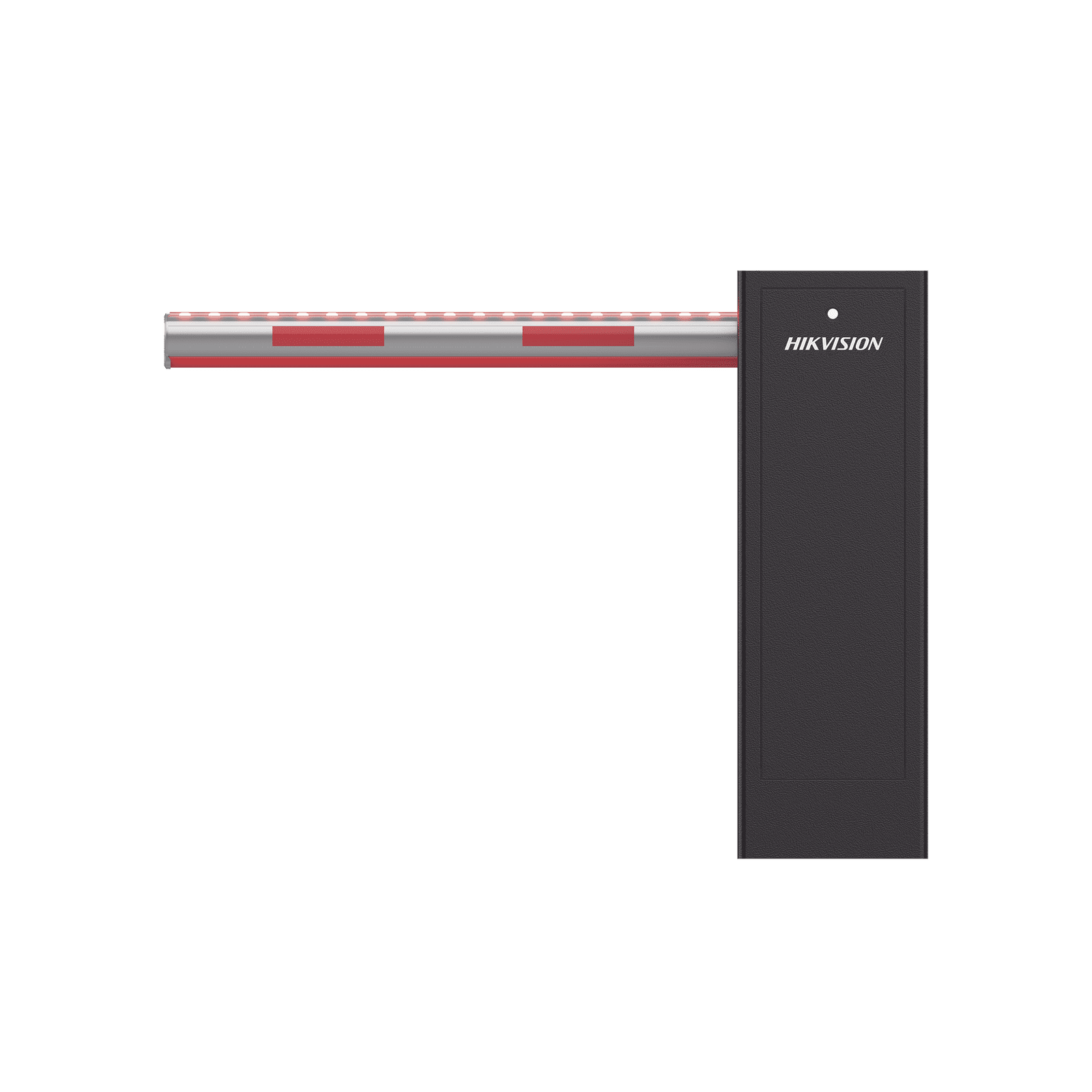 Barrera Vehicular IZQUIERDA / Brazo Iluminado Rojo/Verde de 4 mts Incluido  / 3 Seg para Apertura / Cierre Automático con Tiempo Configurable / 2,500,000 MCBF / Compatible con Cualquier Control de Acceso DS-TMG300-DL/A(4M) - HIKVISION