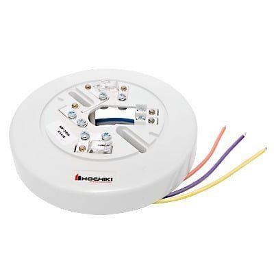 Base Para Detector Convencional Con Relevador, 6 “, 4 Hilos, 24 Vcd (0300-02030) HSC-4R - HOCHIKI