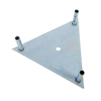 Base Triangular para Tramo STZ45G  Galvanizado por Inmersión en Caliente. SBZ-45G - SYSCOM TOWERS