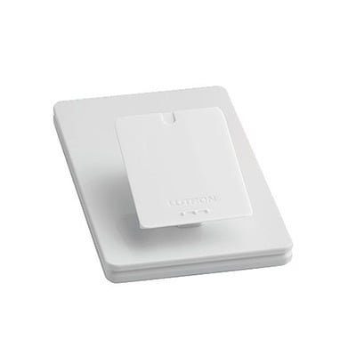 Base de mesa para un control remoto inalámbrico LUTRON. Con goma para evitar deslizamiento. LPED1WH - LUTRON CASETA WIRELESS