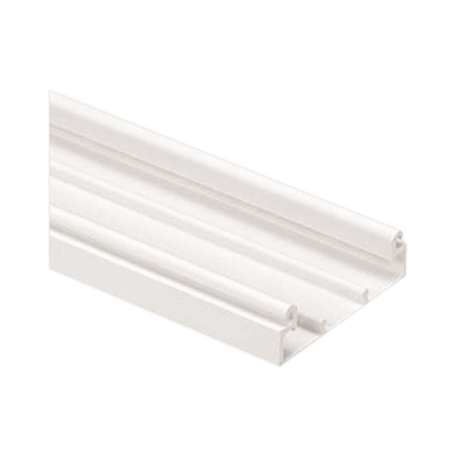 Base para canaleta T-70, de PVC rígido, con orificios perforados para montaje, 103.3 x 44.9 x 1828.8 mm, Color Blanco T70BWH6 - PANDUIT