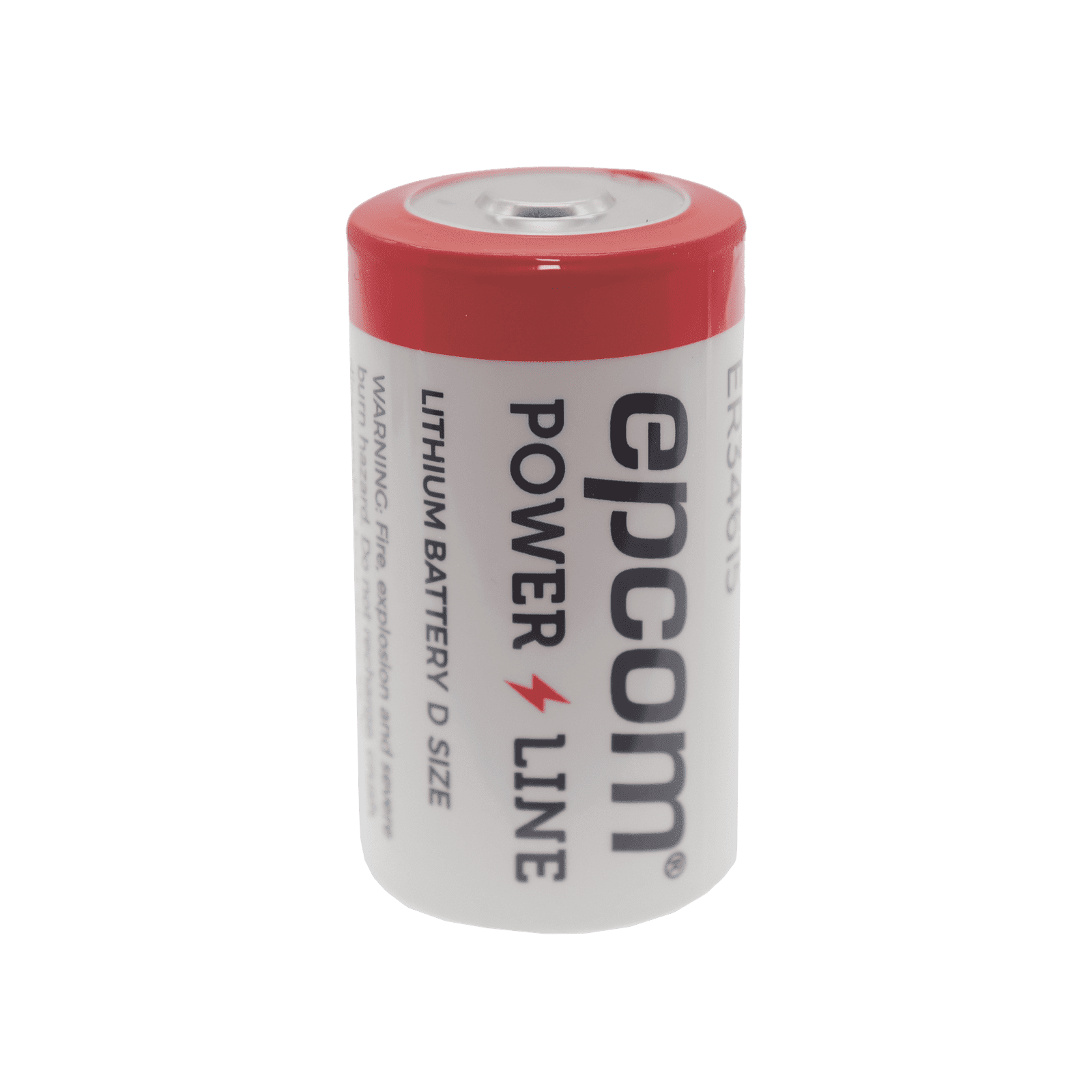 Bateria de 3.6V a 19Ah Li-SOCI2 Tamaño D ( Batería no recargable ) ER-34615 - EPCOM POWERLINE