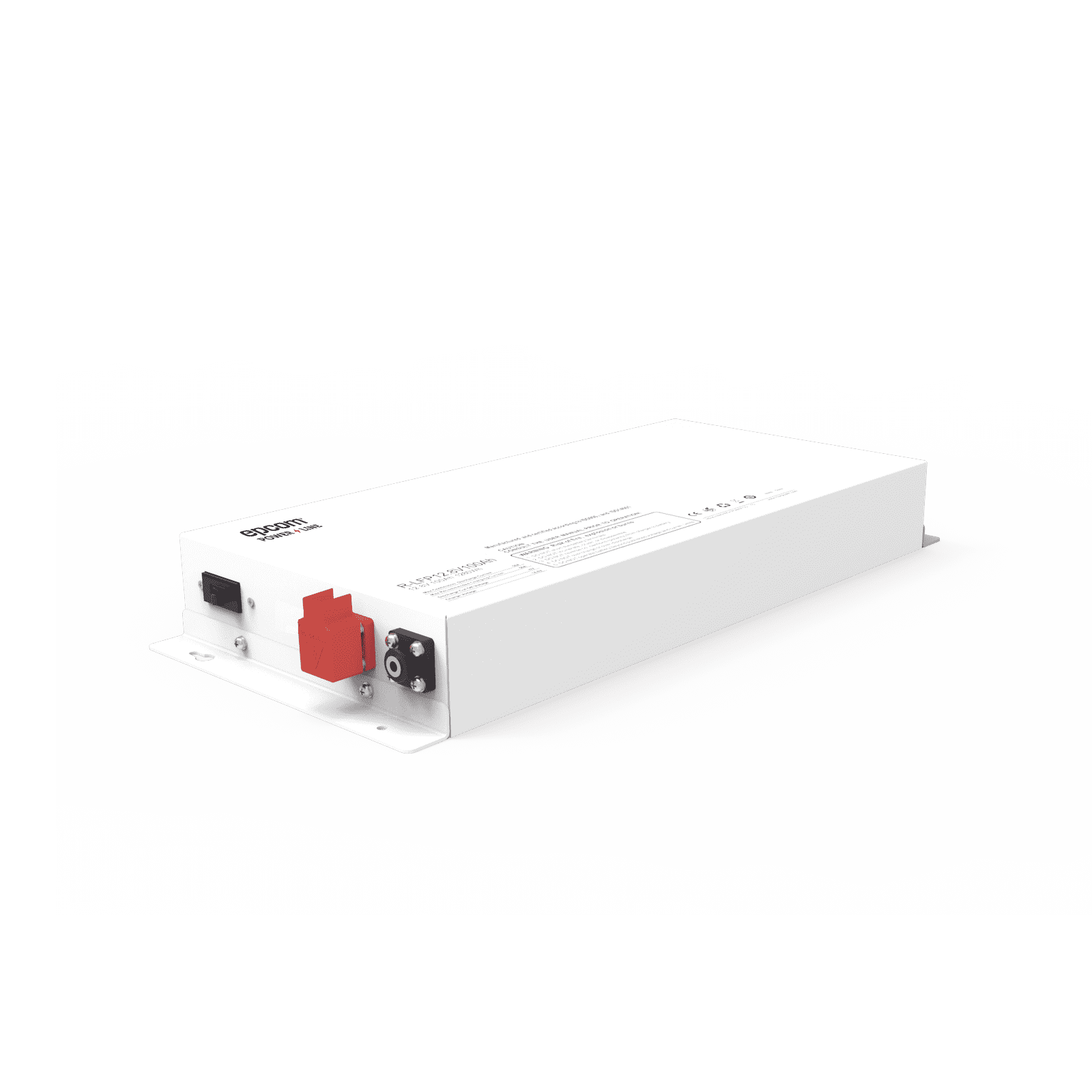 Batería de Litio Ciclo Profundo, 12.8 Vcc 100Ah LiFePO4 Case Metálico , Solar, Máximo 80 A de Descarga RLFP128100A - EPCOM POWER LINE BY RITAR