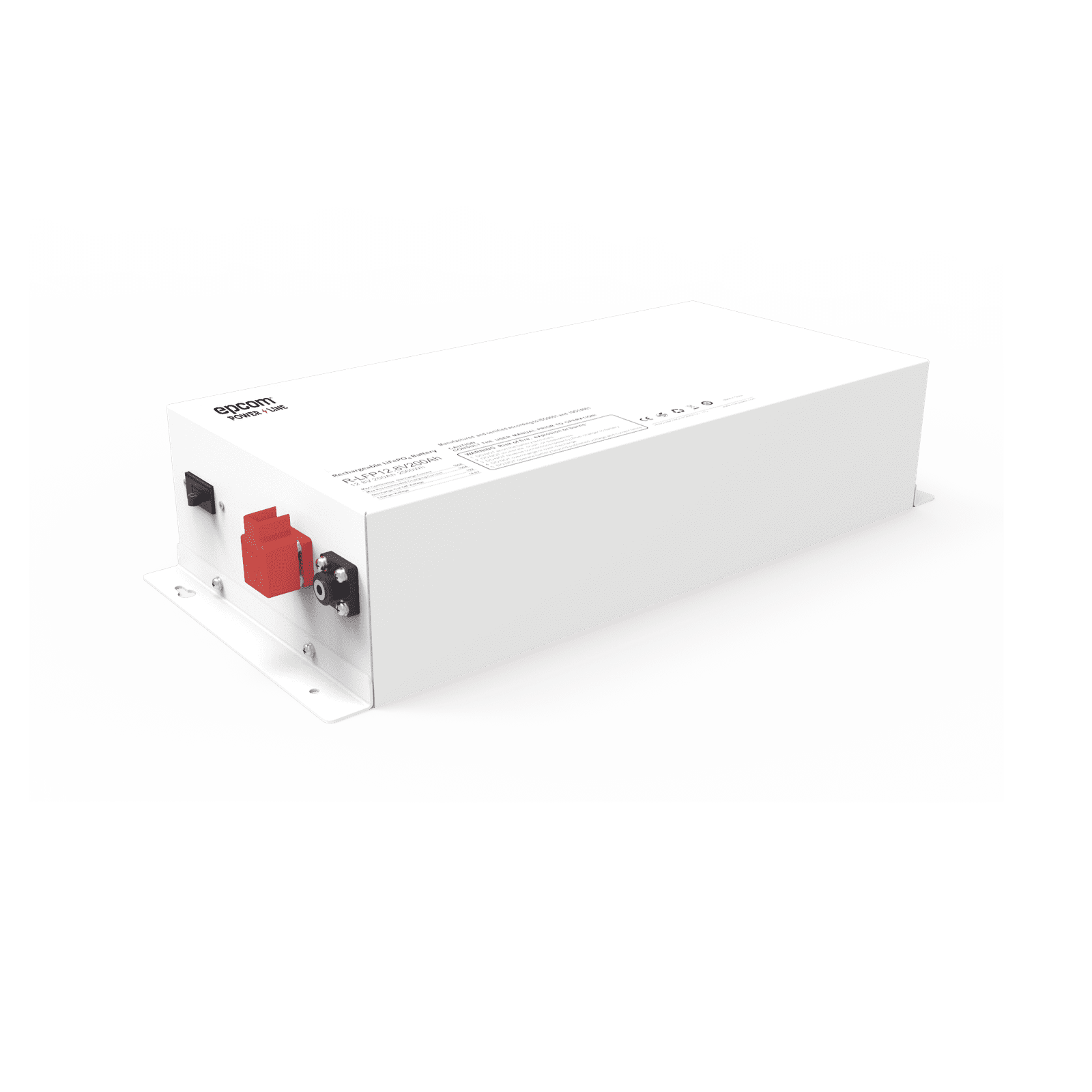Batería de Litio Ciclo Profundo, 12.8 Vcc 200Ah (LiFePO4 case Metalico), Solar, , Máximo 100 A de Descarga RLFP128200A - EPCOM POWER LINE BY RITAR