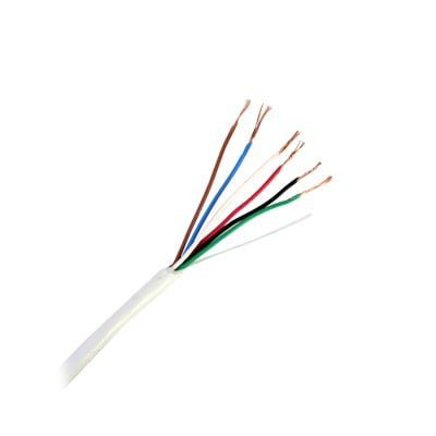 Bobina de 305 Metros / 6 x 22 AWG  / Cable de Cobre / Tipo CMR / Para Interior / Para Aplicaciones de Control de Accesos / Alarmas de Intrusión / Automatización / Interfonos y TV Porteros 92-96 - VIAKON