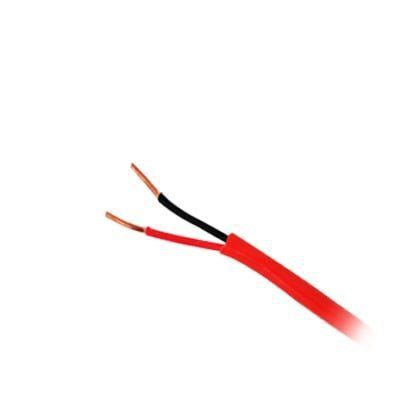 Bobina de 305 Metros / Alambre de Cobre / 2 x 16 AWG / Tipo FPLR, CL3R, C (UL) FT4 / Color Rojo / Para Aplicaciones en Sistemas de Detección de Incendio y Sistemas de Evacuación 4311-1104/1000 - GENESIS