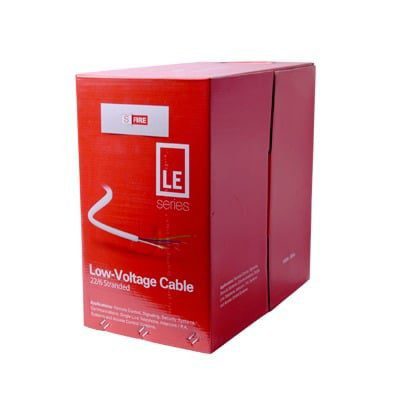 Bobina de 305 Metros / Cable de CCA / 6 x 22 AWG / Tipo Aluminio Revestido de Cobre / Aplicaciones en Control de Acceso / Alarmas de Intrusión/Control de Acceso / Automatización / Interfonos y TV Porteros SF-22-06-LE - SFIRE