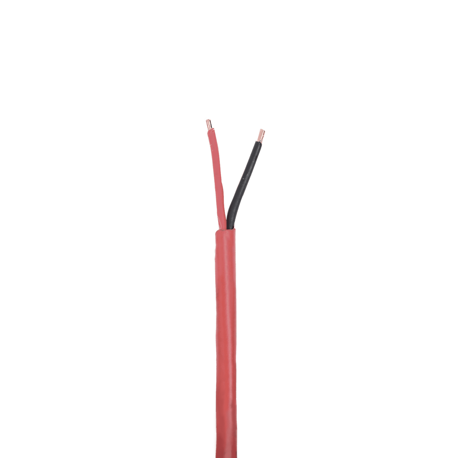 Bobina de 305 Metros de Alambre / 2 x 18 AWG / Tipo FPLR-CL3R, FT4 / Color Rojo / Resistente a la Intemperie para Aplicaciones en Sistemas de Detección de Incendio y Sistemas de Evacuación 4306-1104/1000 - GENESIS