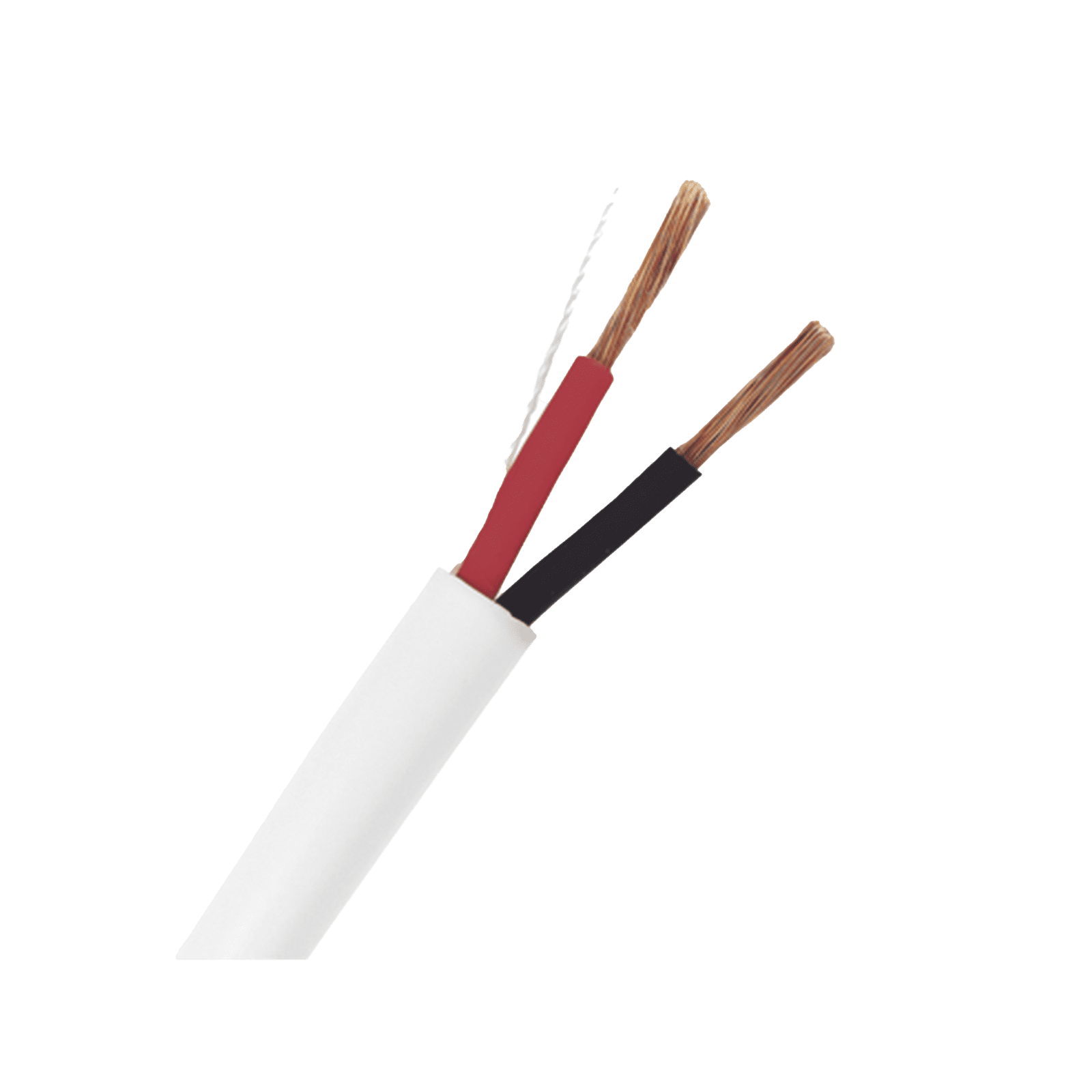 Bobina de Cable 305 Metros: 2 x 16 AWG, Color Blanco, CMR, Para Sistemas de Seguridad y Alarmas LP216W/1000 - LinkedPRO