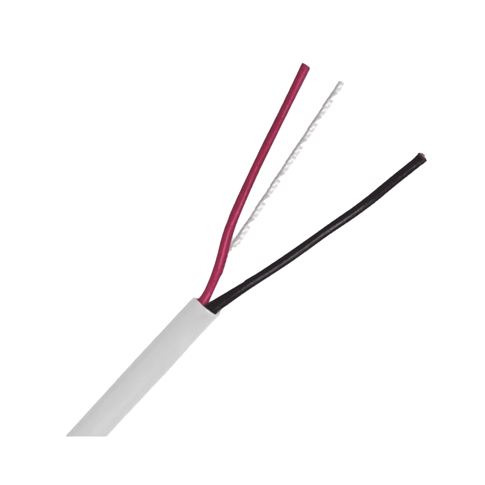 Bobina de Cable 305 Metros: 2 x 18 AWG, Color Blanco, CM, Para Sistemas de Seguridad y Alarmas LP218W/1000 - LinkedPRO