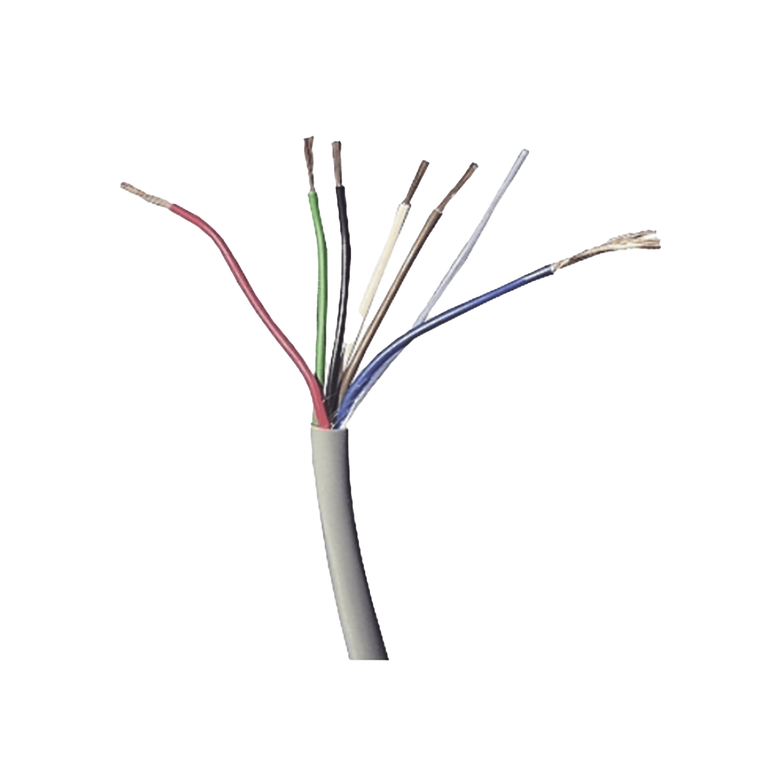 Bobina de Cable 305 Metros: 6 x 18 AWG, Color Blanco, CMR, Para Sistemas de Seguridad y Alarmas LP618W/1000 - LinkedPRO
