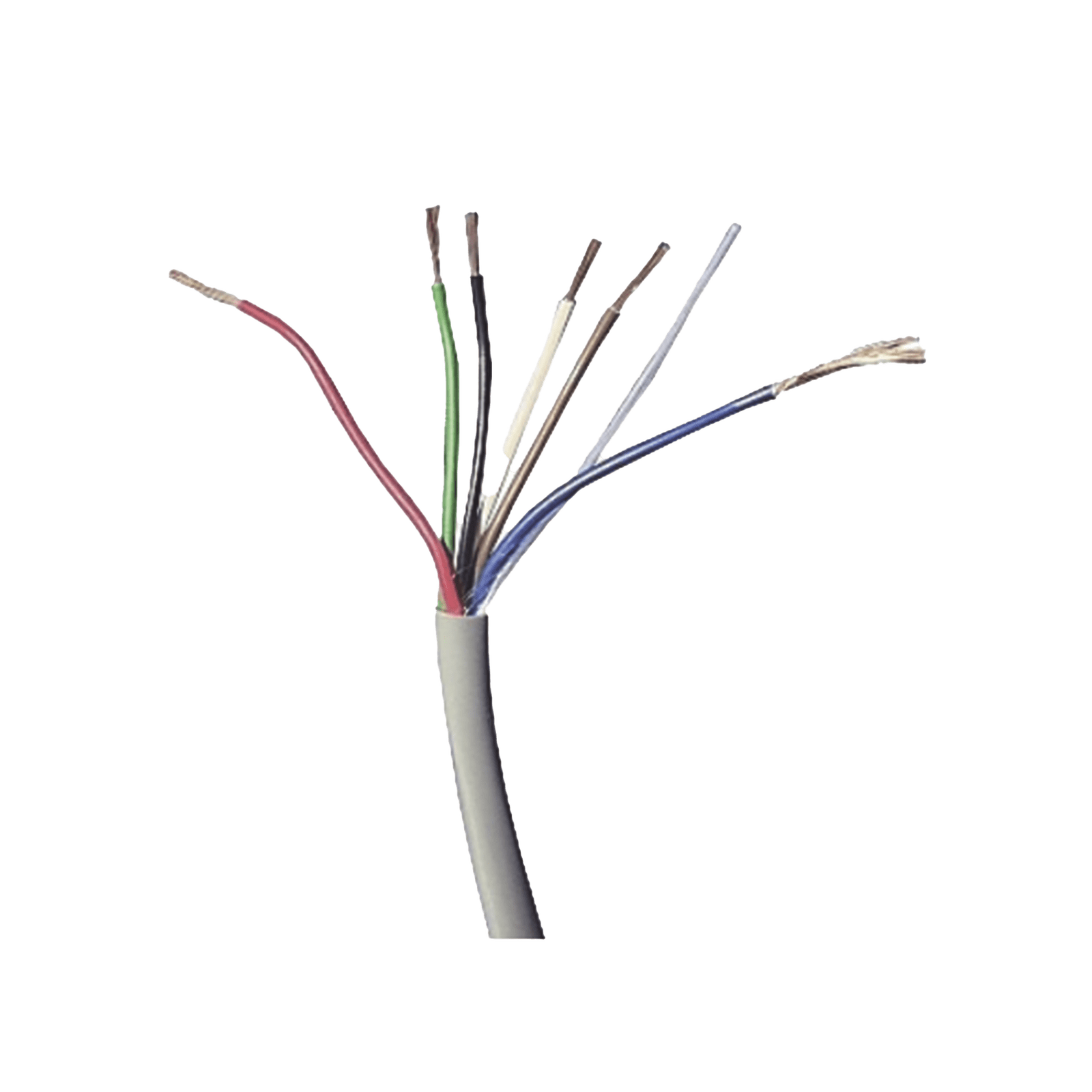 Bobina de Cable 305 Metros: 6 x 22 AWG, Color Blanco, CMR, Para Sistemas de Seguridad y Alarmas LP622W/1000 - LinkedPRO