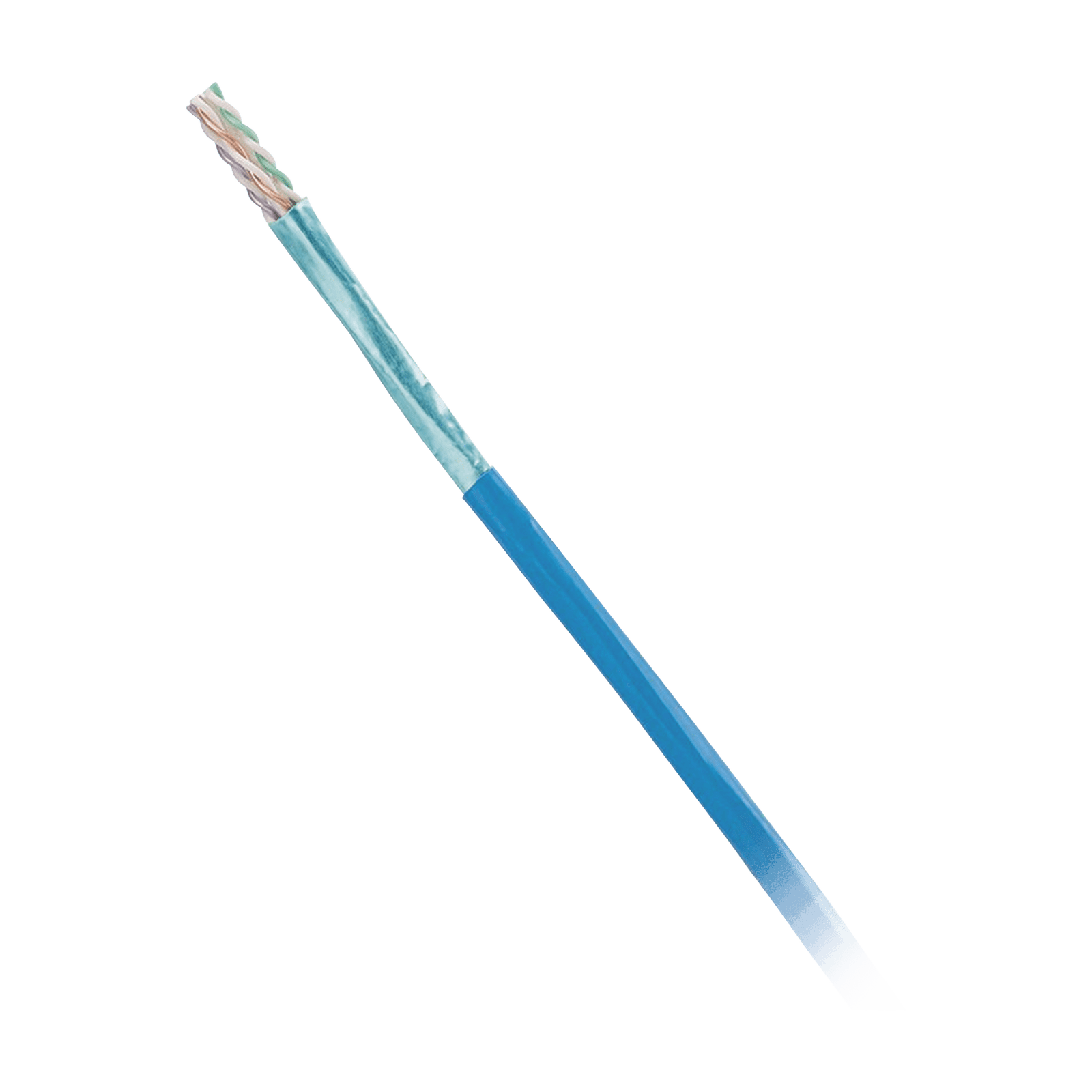 Bobina de Cable Blindado F/UTP de 4 Pares, Cat6, LSZH (Libre de Gases Tóxicos), Color Azul, 305m PFL6004BU-G - PANDUIT