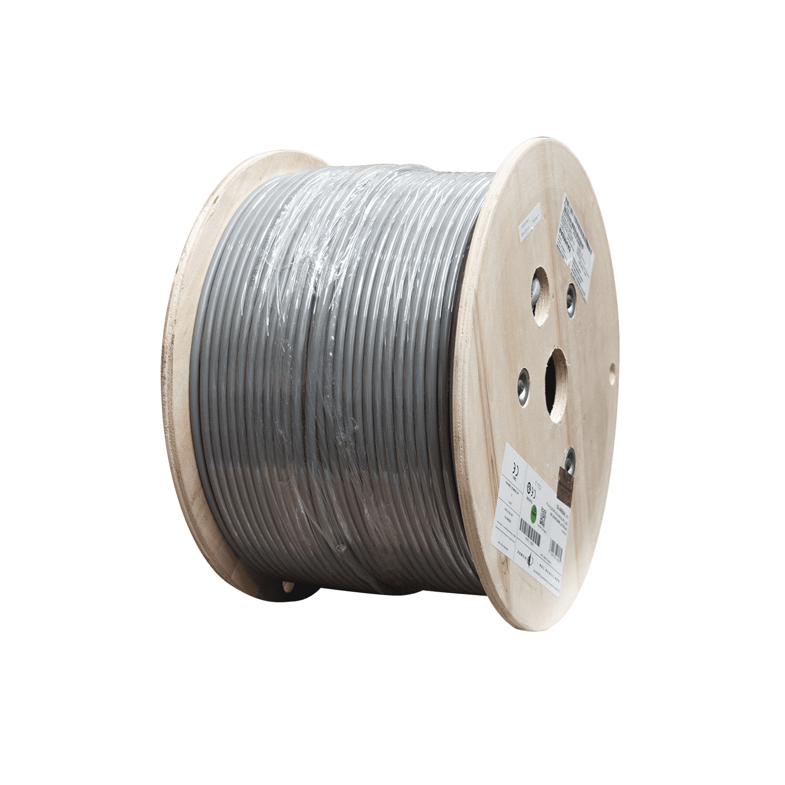 Bobina de Cable Blindado F/UTP de 4 Pares, Z-MAX, Cat6A, Soporte de Aplicaciones 10GBase-T, CM, Color Gris, 305m 9A6M4-A5 - SIEMON