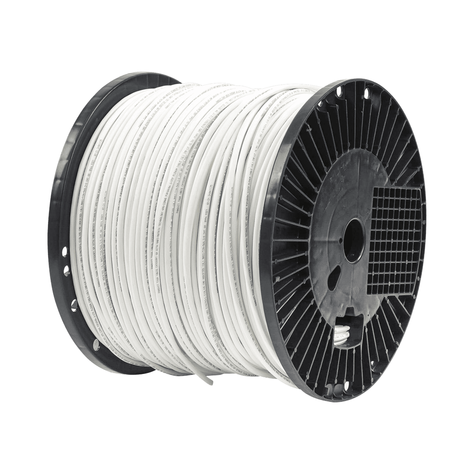 Bobina de Cable UTP de 4 Pares, Vari-MaTriX, Cat6A, 23 AWG, CMP (Plenum), Color Blanco, 305m PUP6AHD04WH-G - PANDUIT