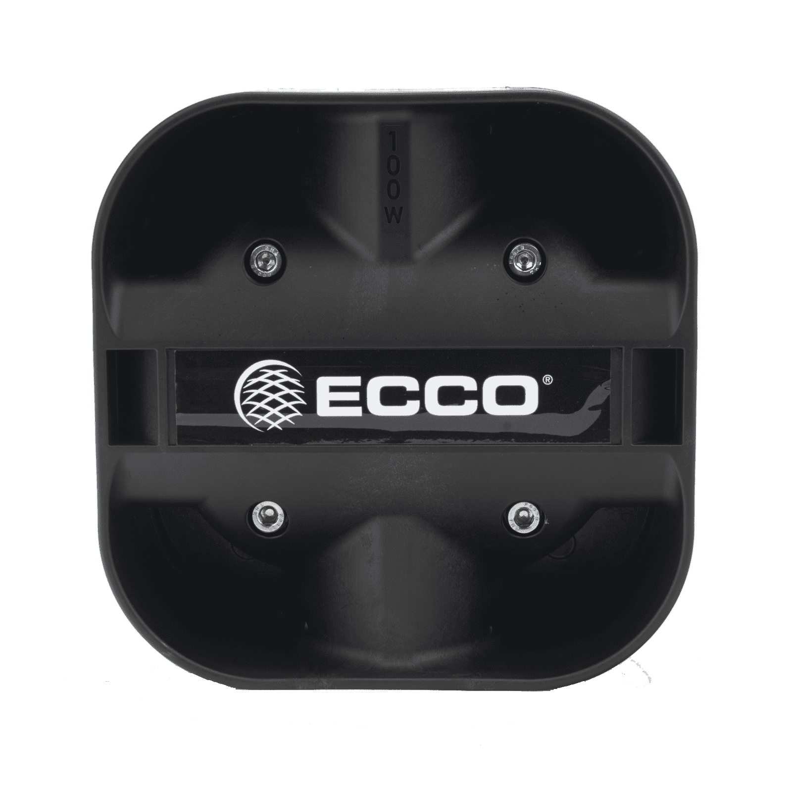 Bocina Compacta de Uso Rudo, 100 Watts de Potencia, Ideal Para Vehículos de Encubierto, Con Soporte Universal, 11 Ohms de Impedancia C3100U - ECCO