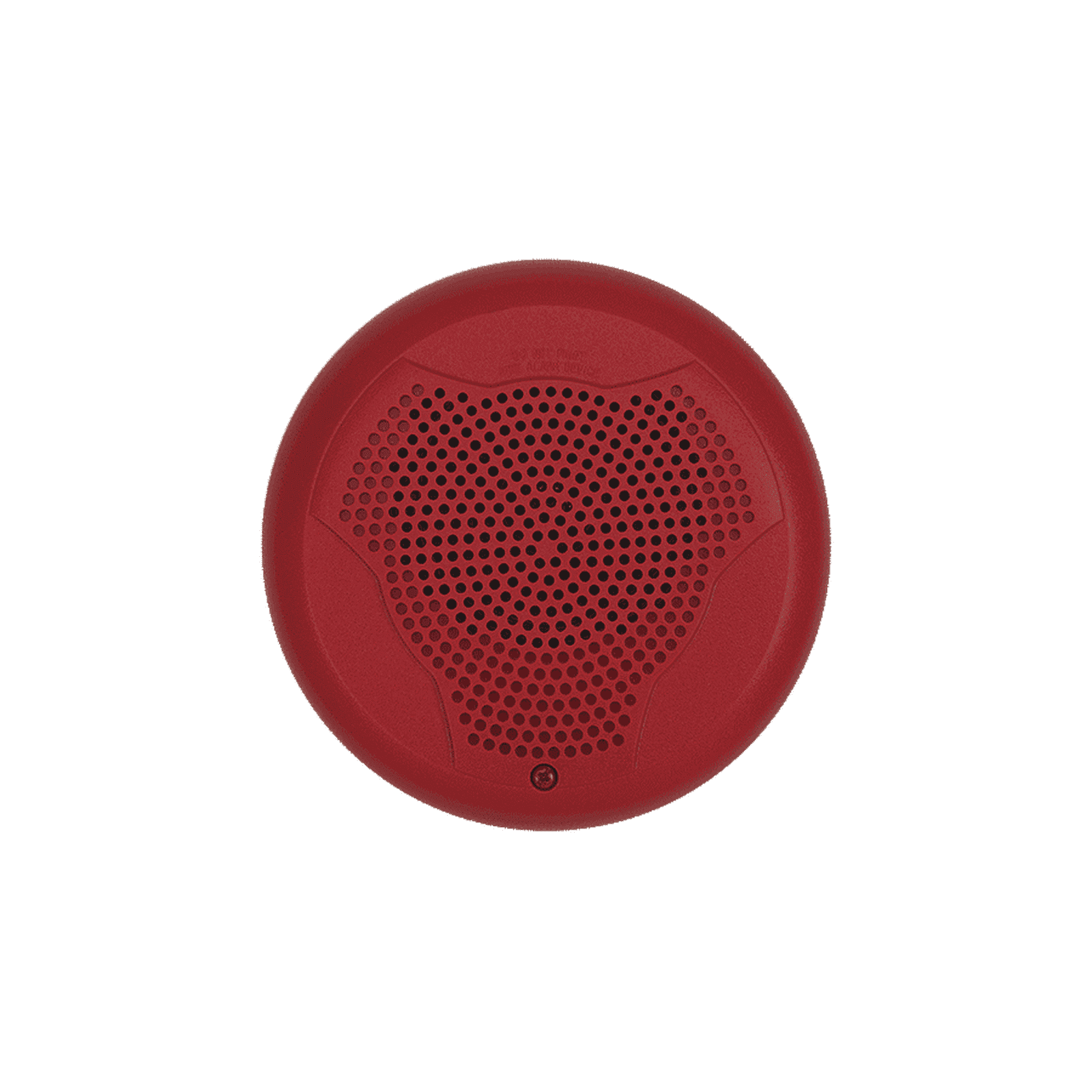 Bocina para Montaje en Techo, Color Rojo, Nuevo Diseño Moderno y Elegante y Menor Consumo de Corriente SPC-RL - SYSTEM SENSOR