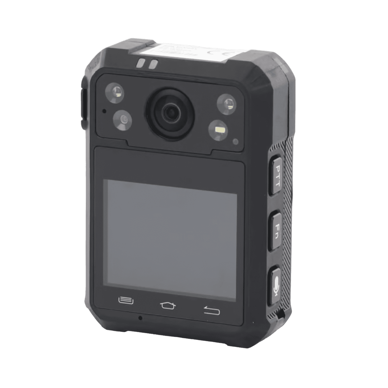 Body Camera Portátil / Grabación a 1920 × 1080p / Pantalla Frontal 1.77″ TFT / Conexión Remota 4G / WiFi / GPS / Fotos de Hasta 40 Megapixel / IP68 / H.265 / 128 GB de Almacenamiento / Microfono Integrado DS-MCW40B/128G/GLE - HIKVISION