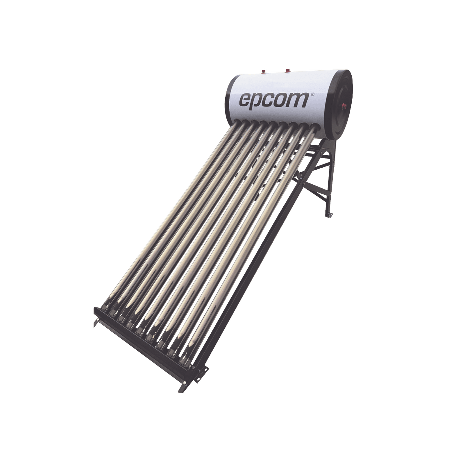 Bóiler Solar de 90L, Baja Presión con 9 Tubos de Vacío de Mayor Resistencia y Termotanque Inoxidable de Grado Alimenticio, Resistentes a Granizo de Hasta 25 mm/ l , Incluye Anodo de Magnesio STE-LPWH90 - EPCOM