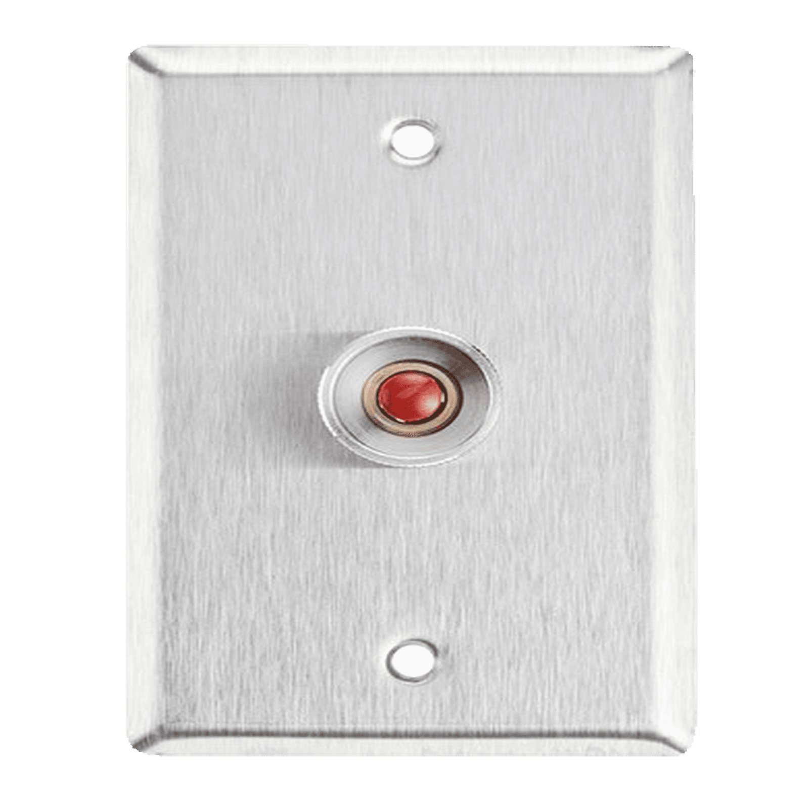 Botón de Pánico con Placa en Acero Inoxidable/ N.O. RP26 - ALARM CONTROLS-ASSA ABLOY