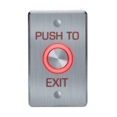 Botón de salida Piezo-eléctrico/ con temporizador / color de LED configurable/ IP65. EX-06E-0 - ROSSLARE SECURITY PRODUCTS