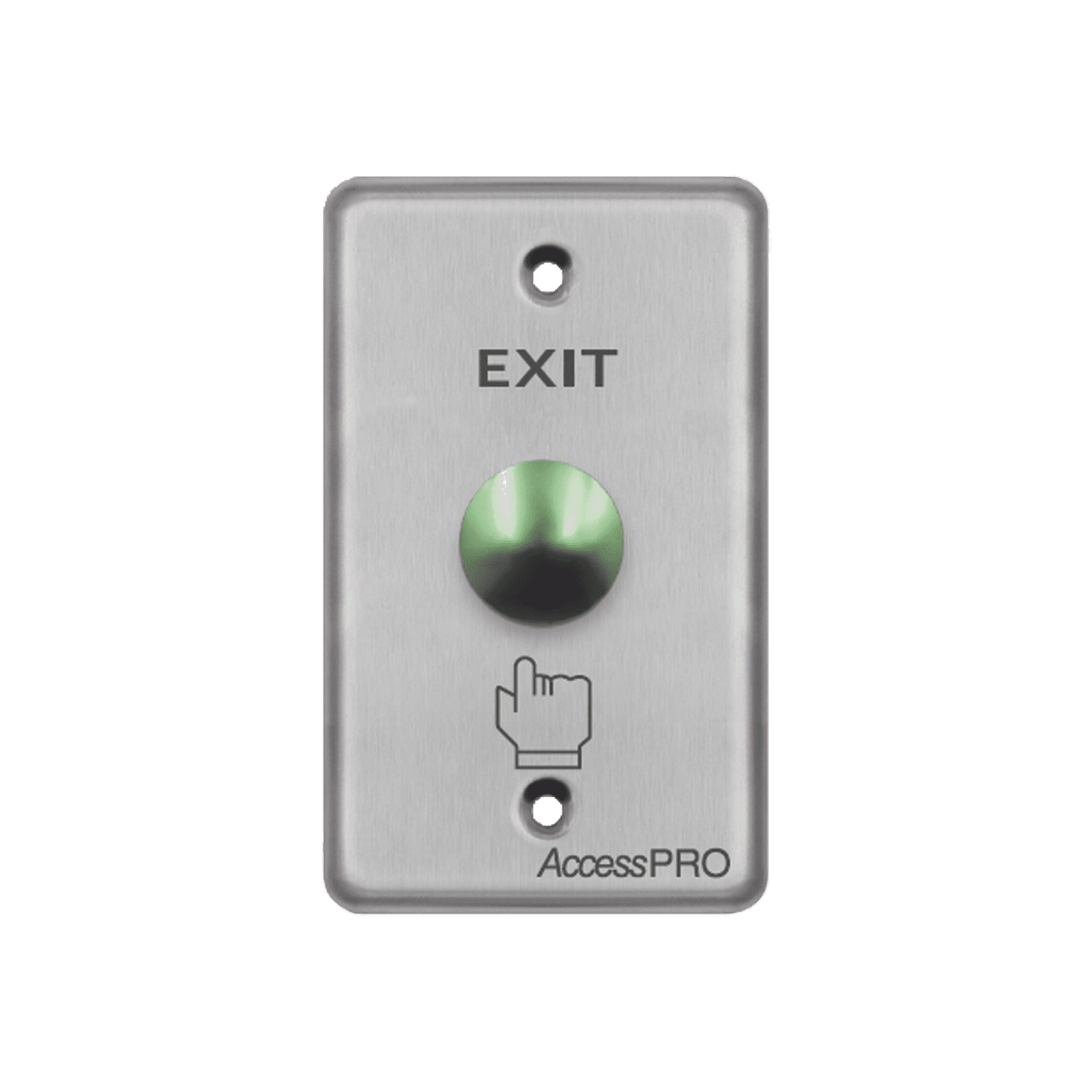 Botón tipo Hongo Color Verde / Contacto NO / Estético / Alta Durabilidad APBRVC - AccessPRO