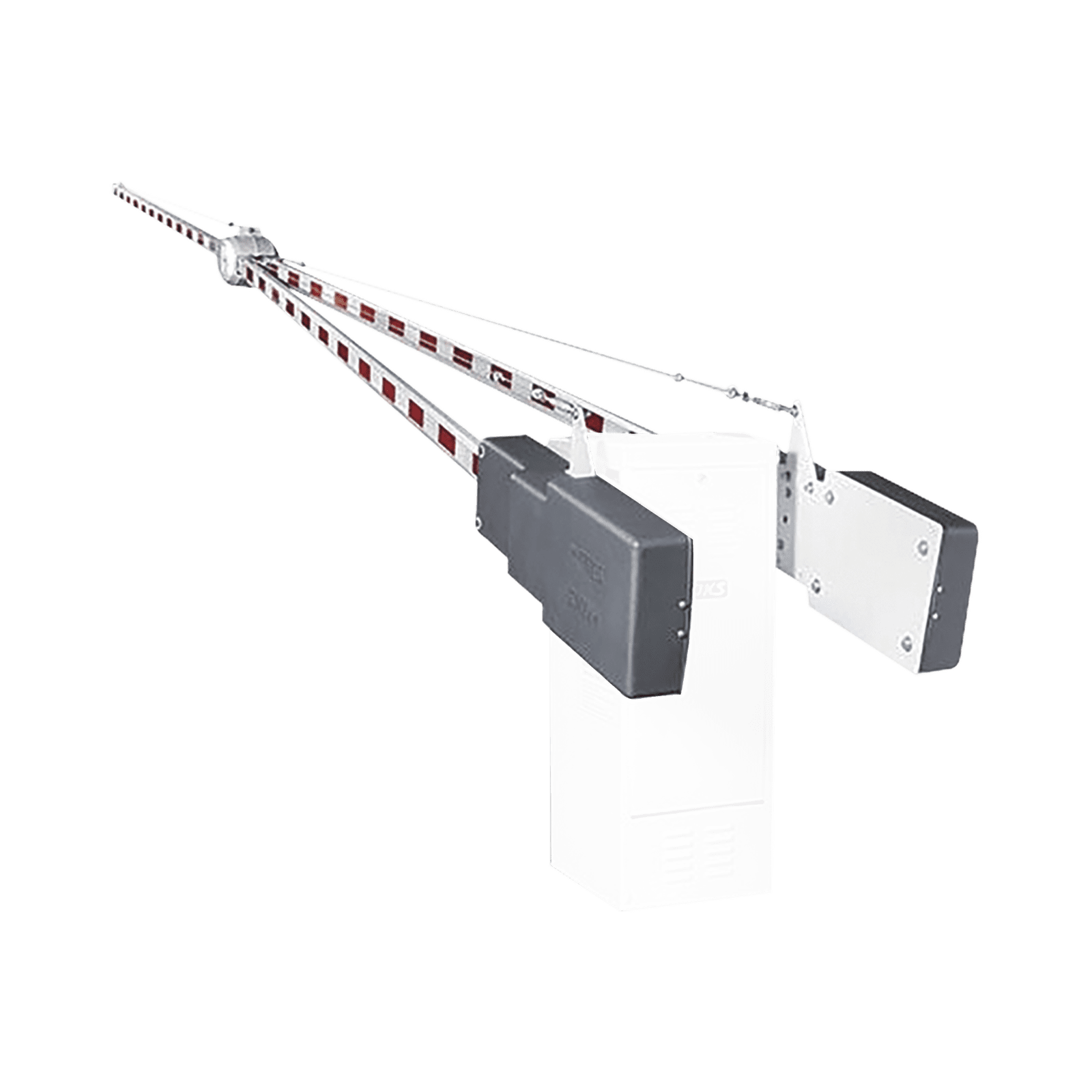 Brazo Octogonal de Aluminio de 3 Piezas / Longitud 27 pies / Solo Compatible con Barrera 1602 1602-287 - DKS DOORKING