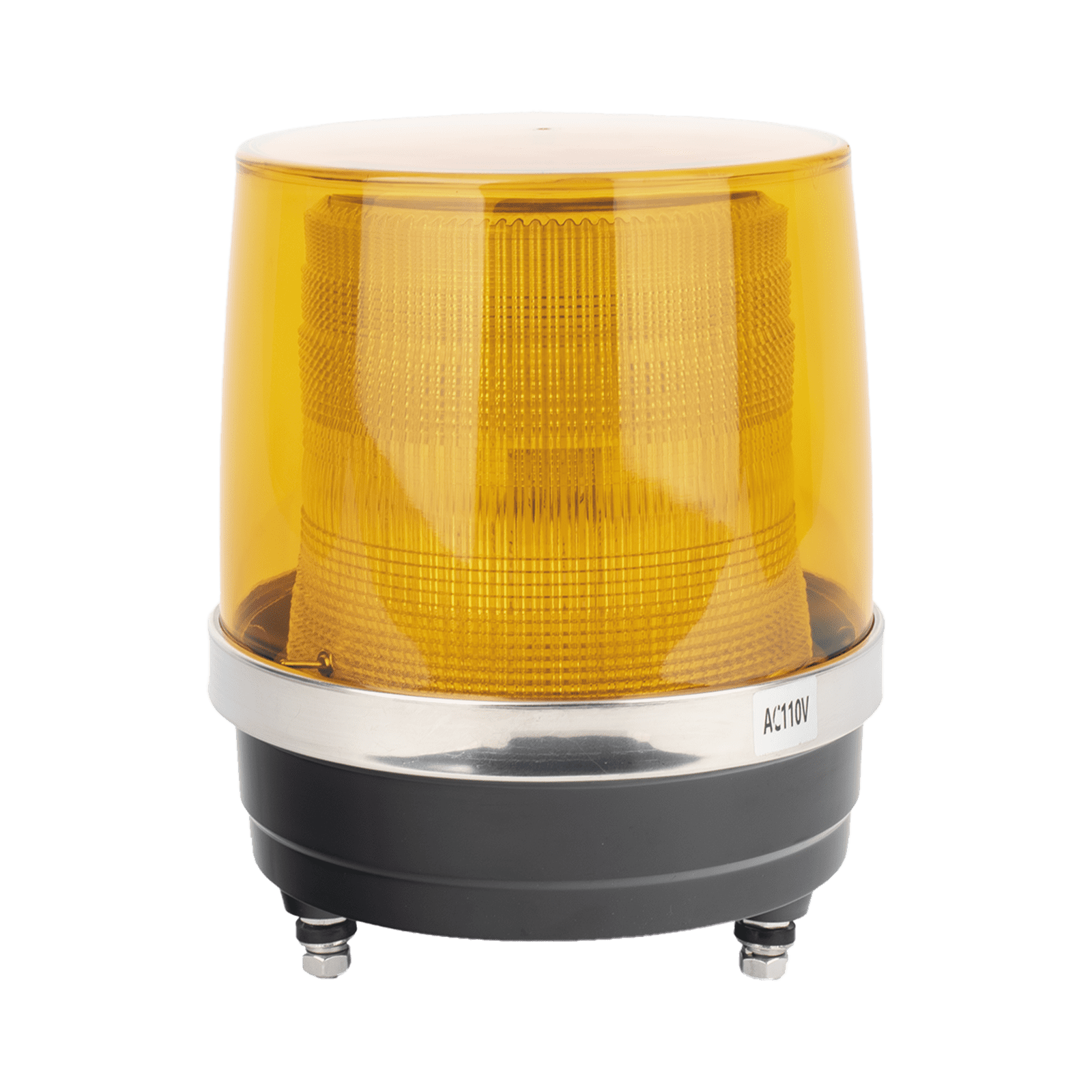 Burbuja Brillante de Larga Vida Útil, Con 150 LEDs, Color Ambar, Domo Ambar, 110 Vca X135A - EPCOM INDUSTRIAL SIGNALING