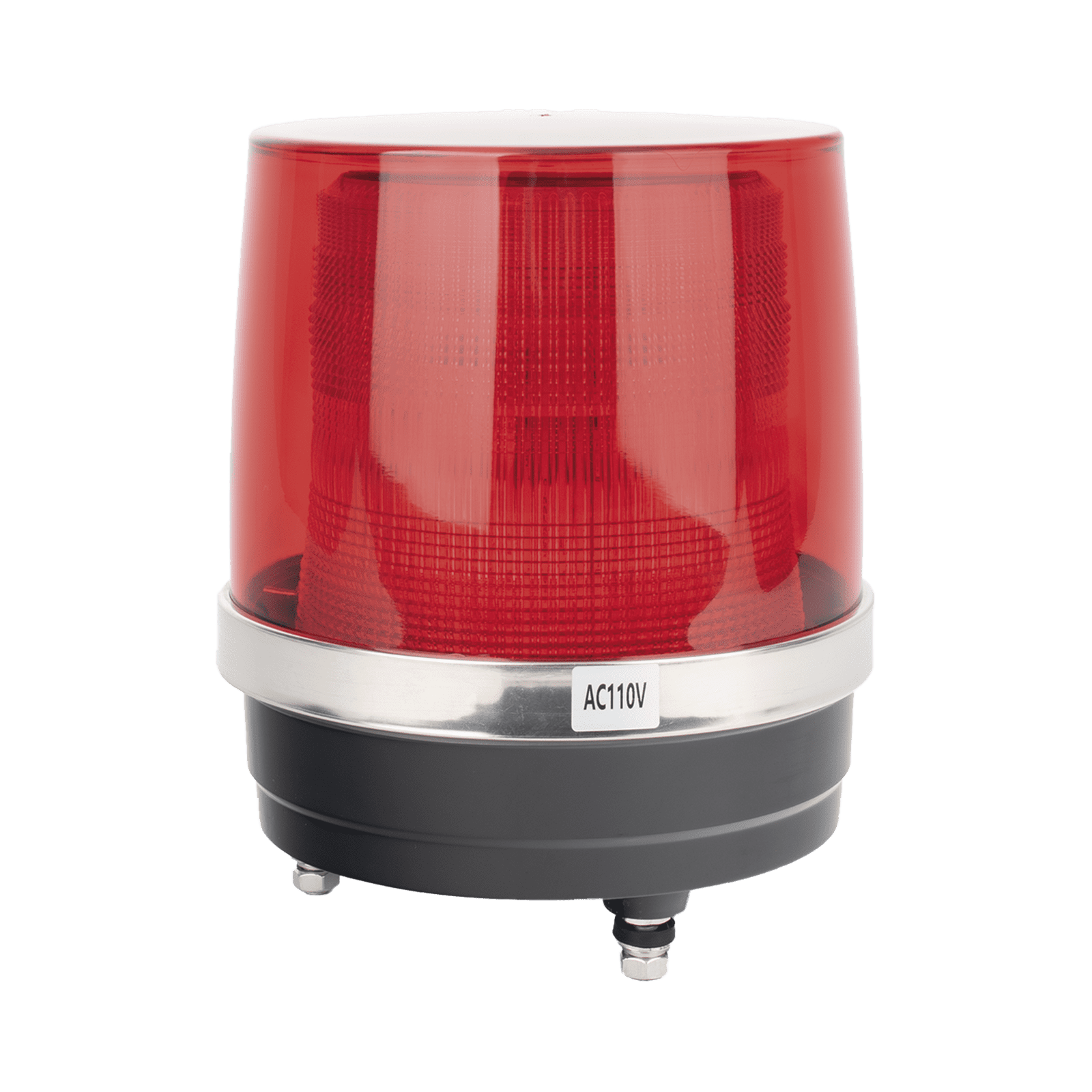 Burbuja Brillante de Larga Vida Útil, Con 150 LEDs, Color Rojo, Domo Rojo, 110 Vca X135R - EPCOM INDUSTRIAL SIGNALING